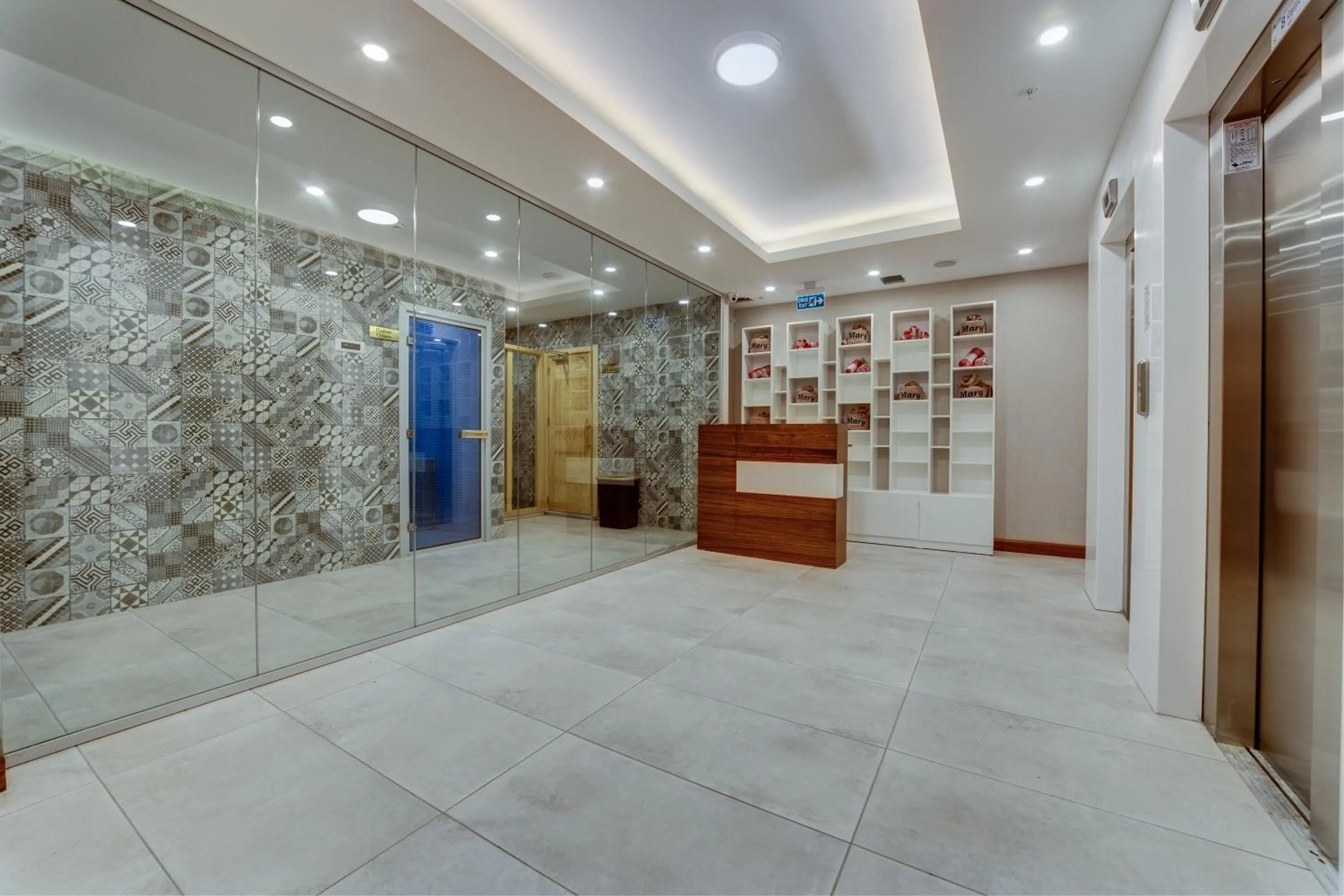 Spa and wellness centre/facilities in The Menord Hotel