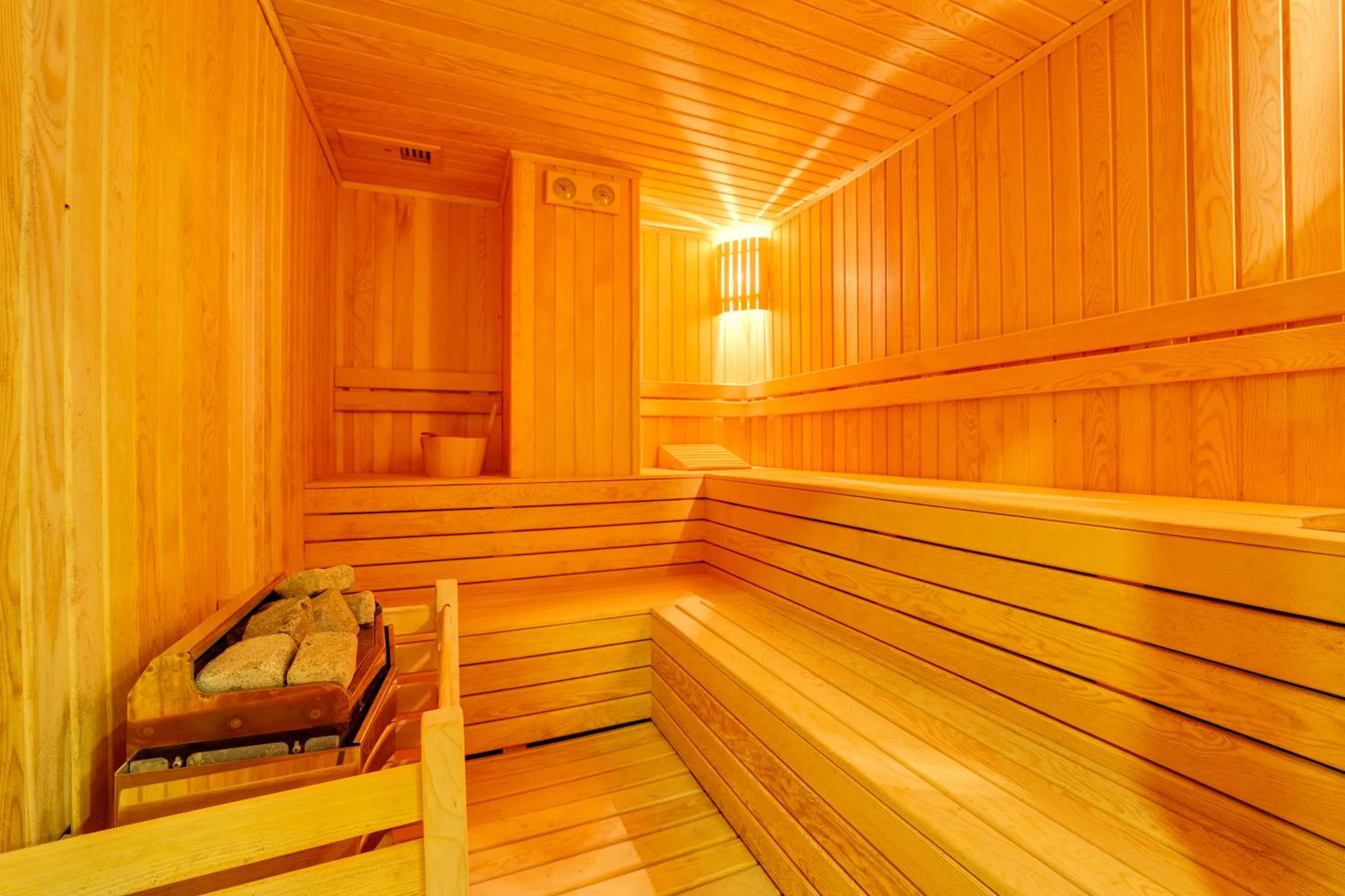 Sauna in The Menord Hotel