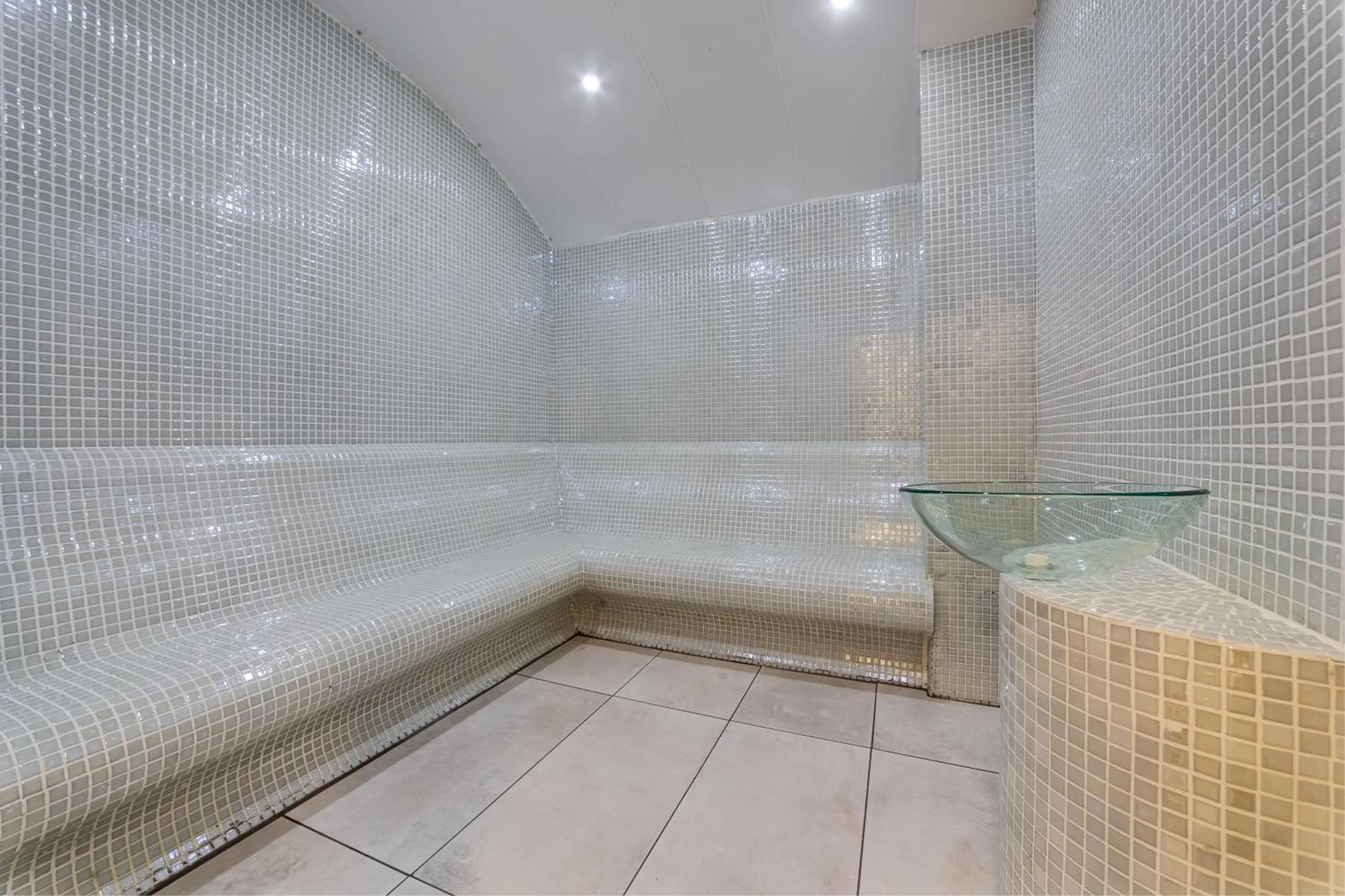 Steam room in The Menord Hotel