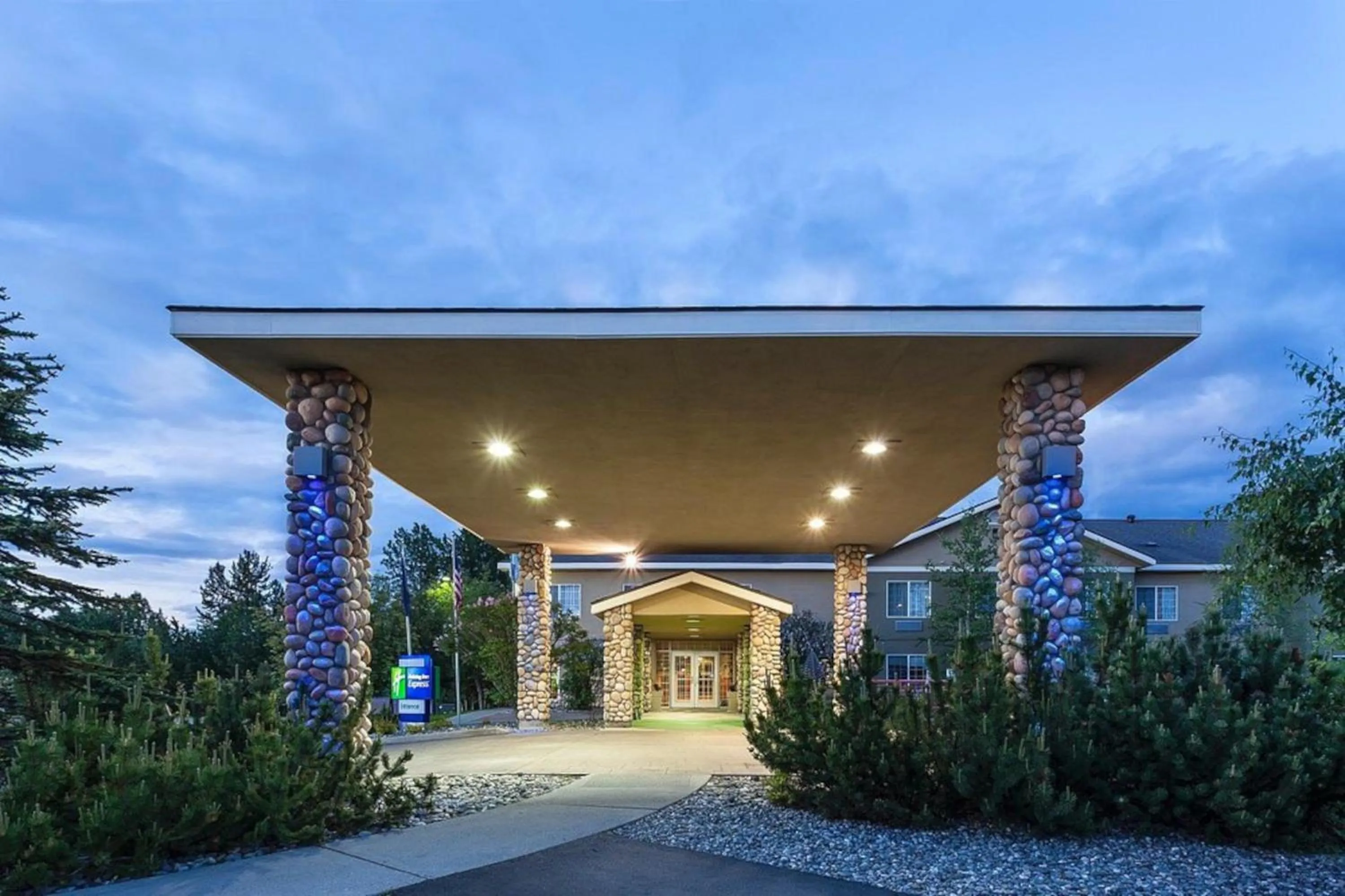 Property building in Wyndham Garden Anchorage Airport