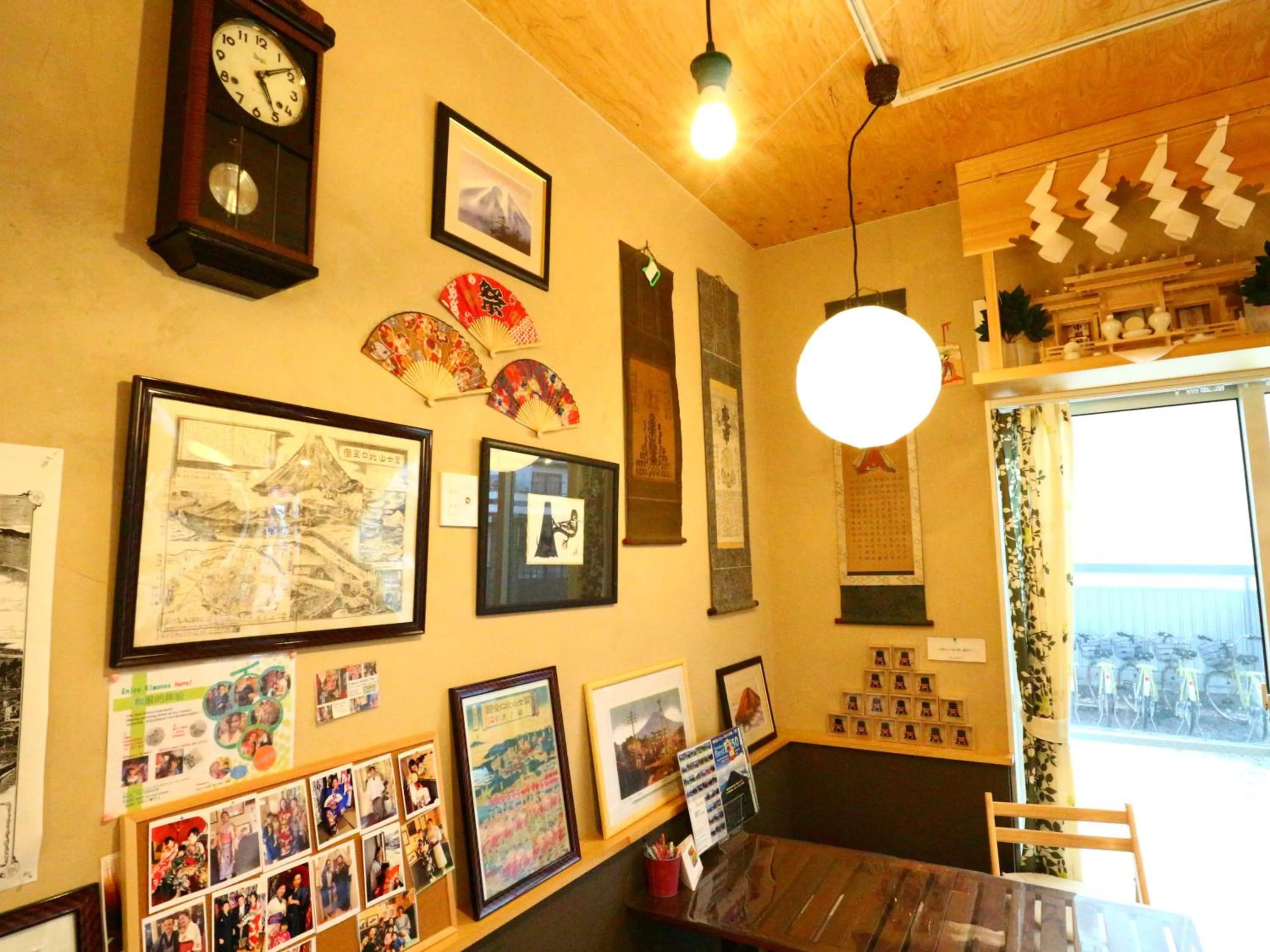 Lobby or reception in ホステル富士山 結