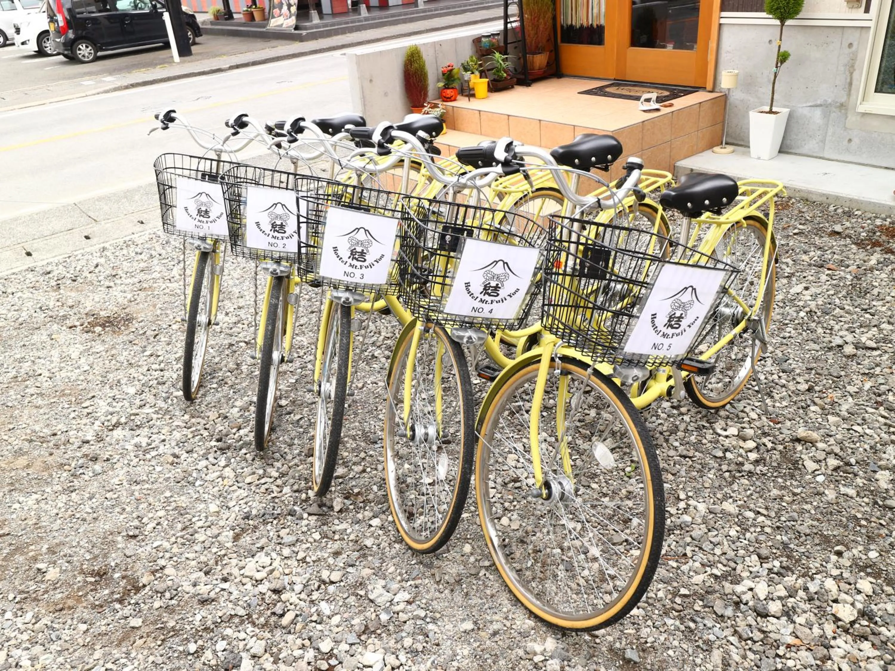 Cycling in ホステル富士山 結