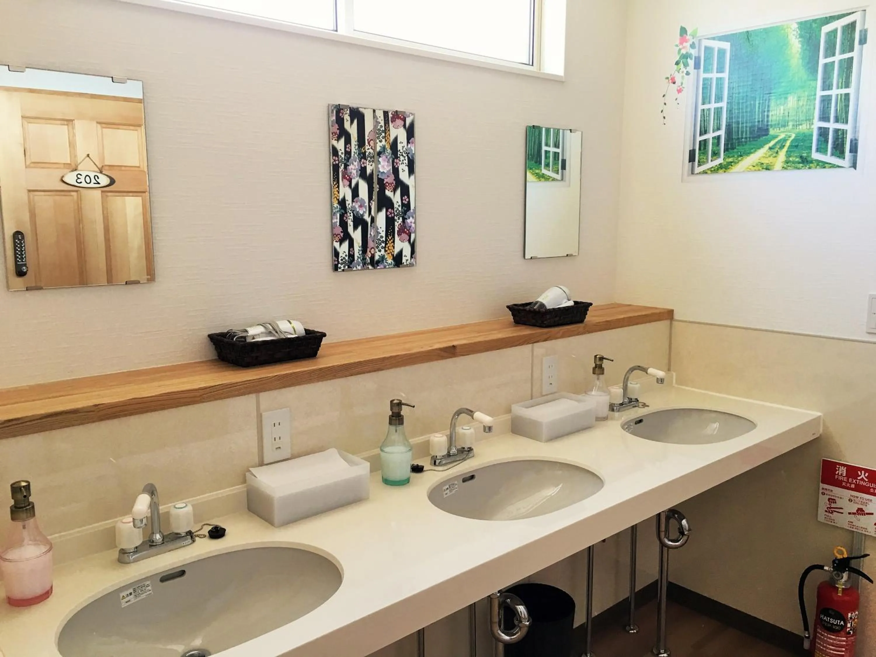 Area and facilities in ホステル富士山 結