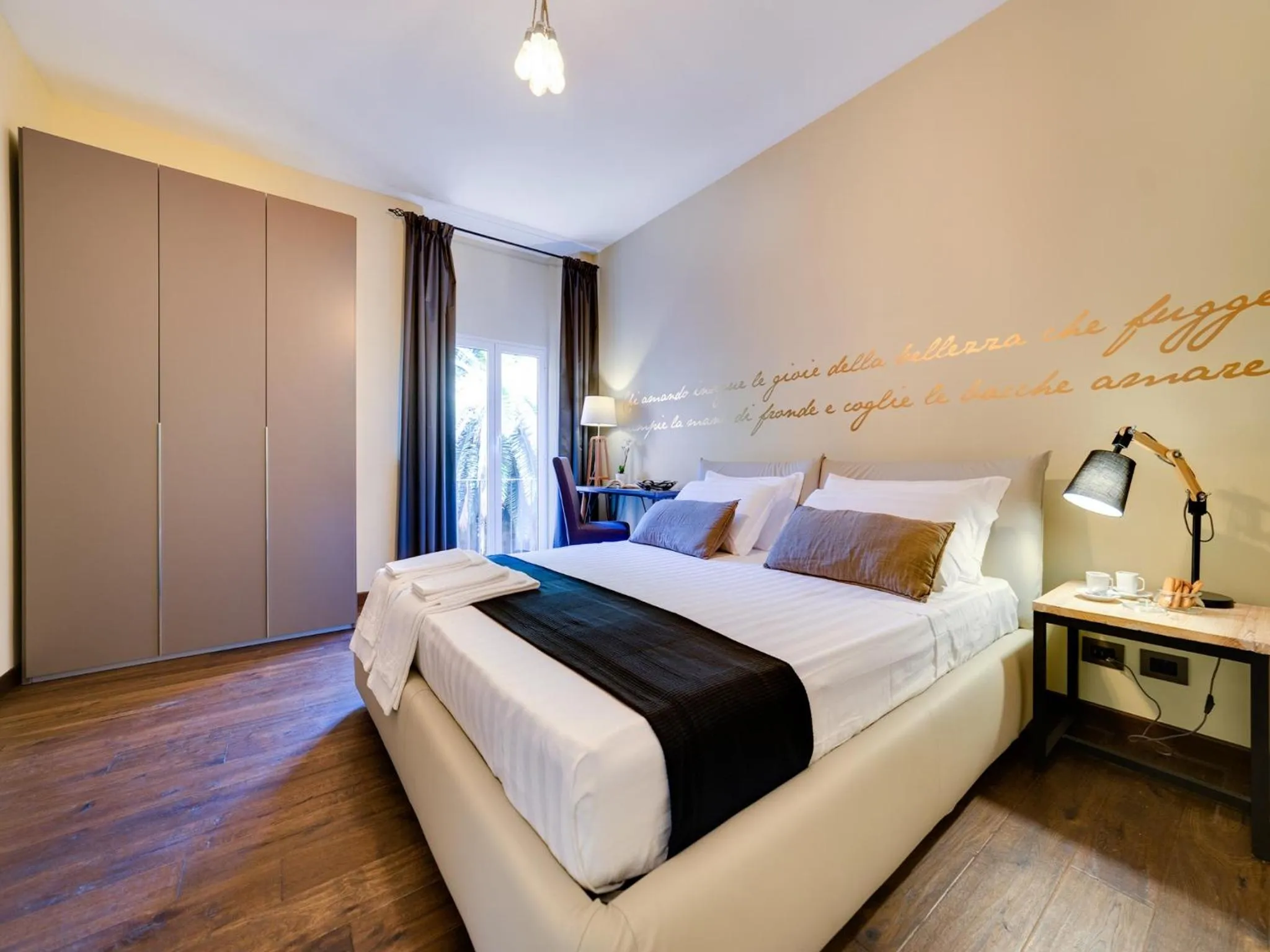 Bedroom, Bed in Domus Corsini