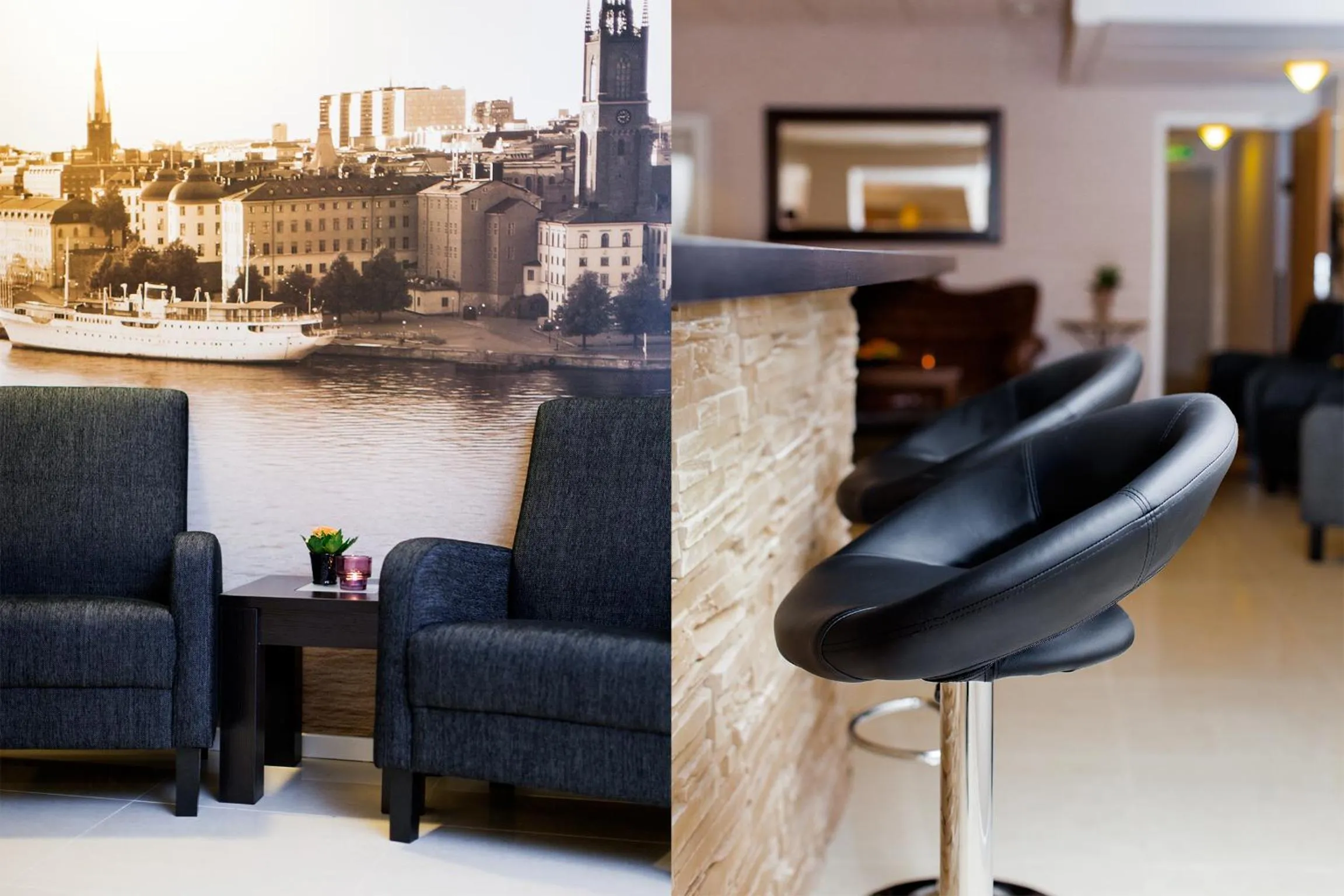 Lounge or bar in Hotel Expo Stockholm