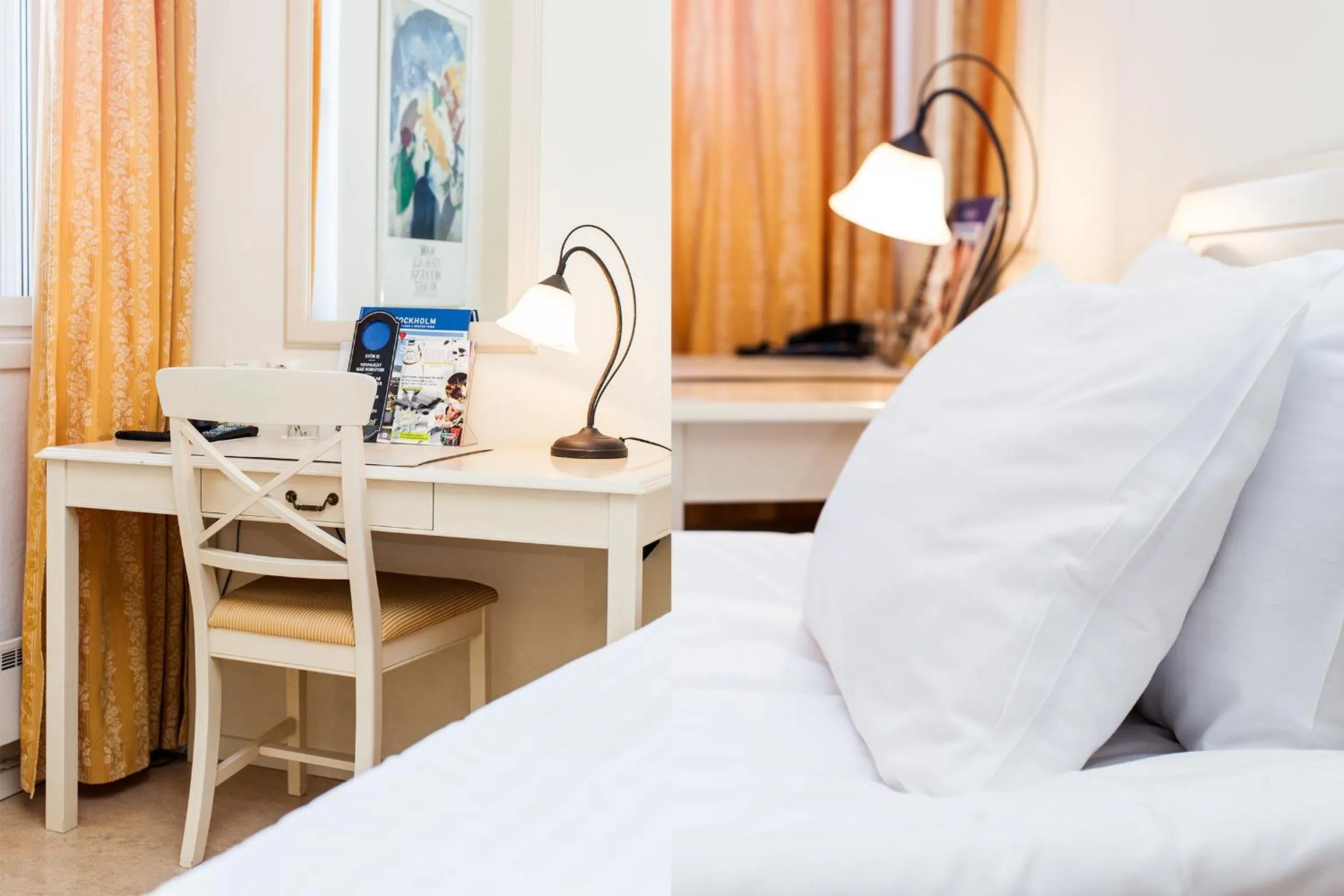 Bed in Hotel Expo Stockholm