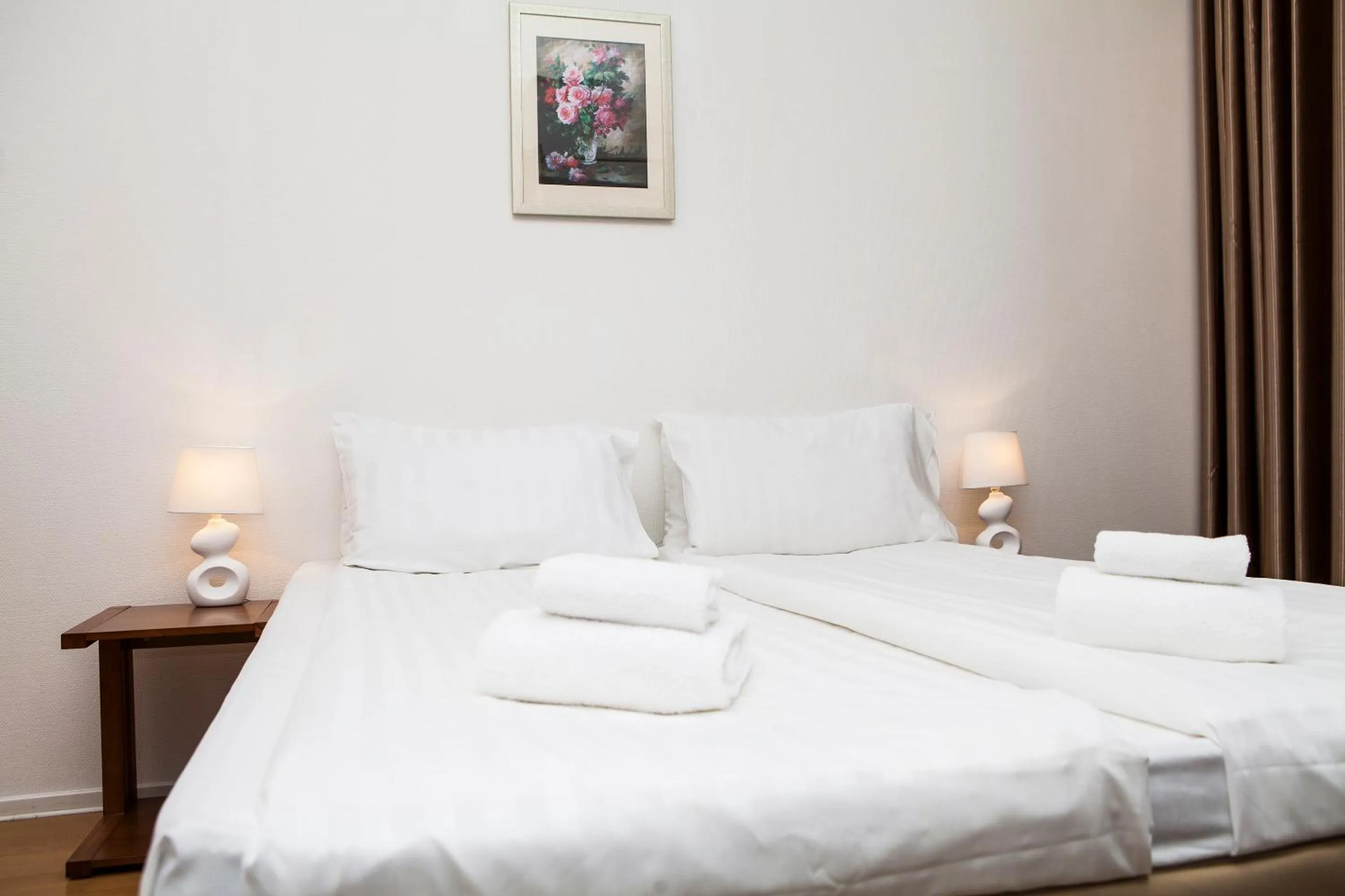 Bed in Hotel Expo Stockholm