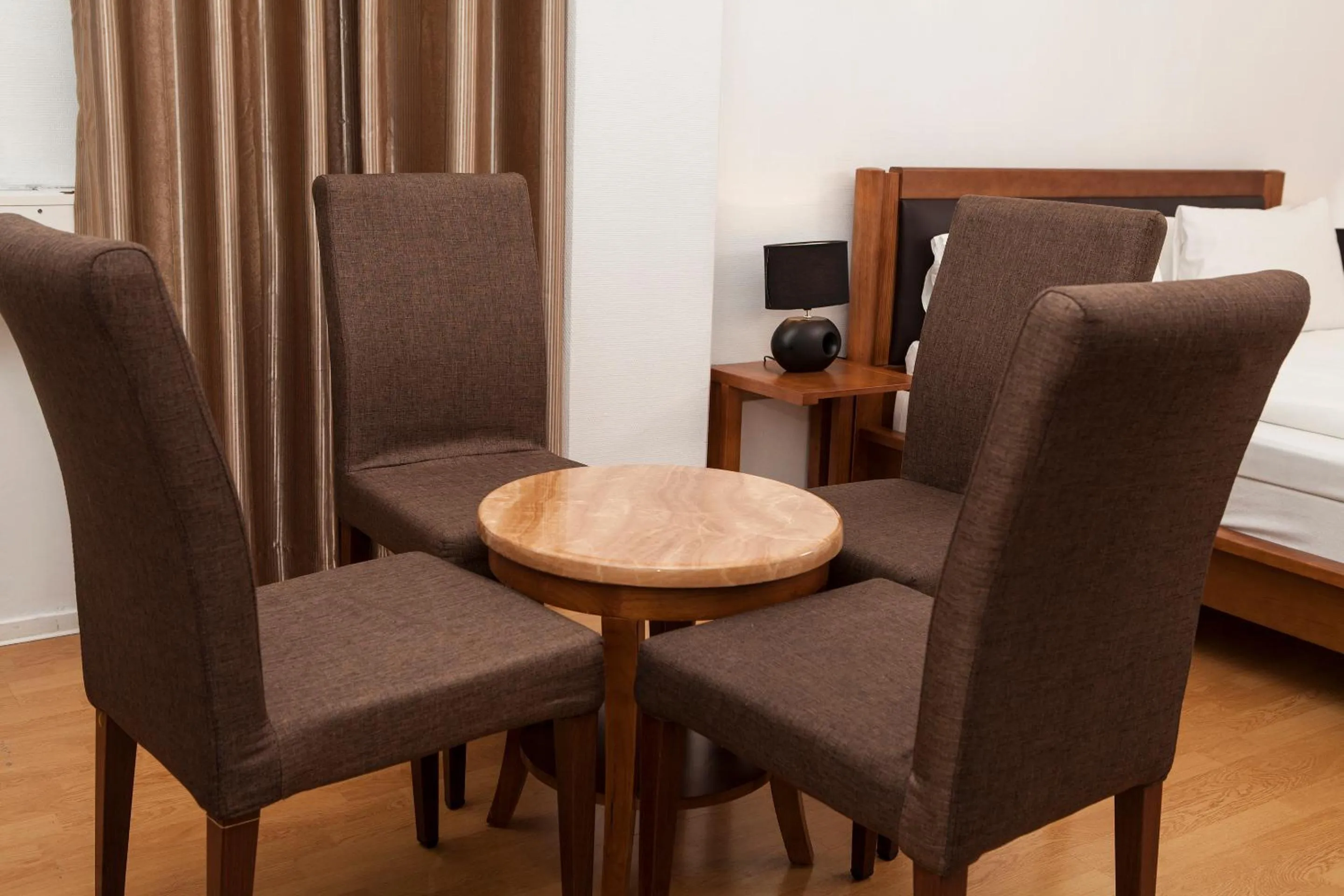 Seating area in Hotel Expo Stockholm