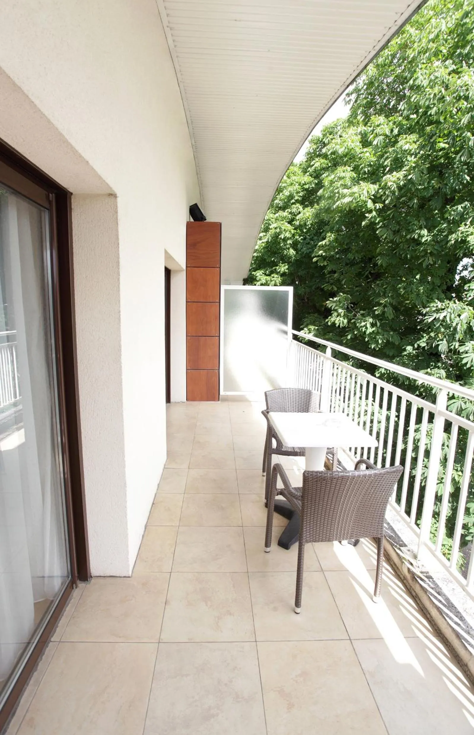 Balcony/Terrace in Hôtel la Scala