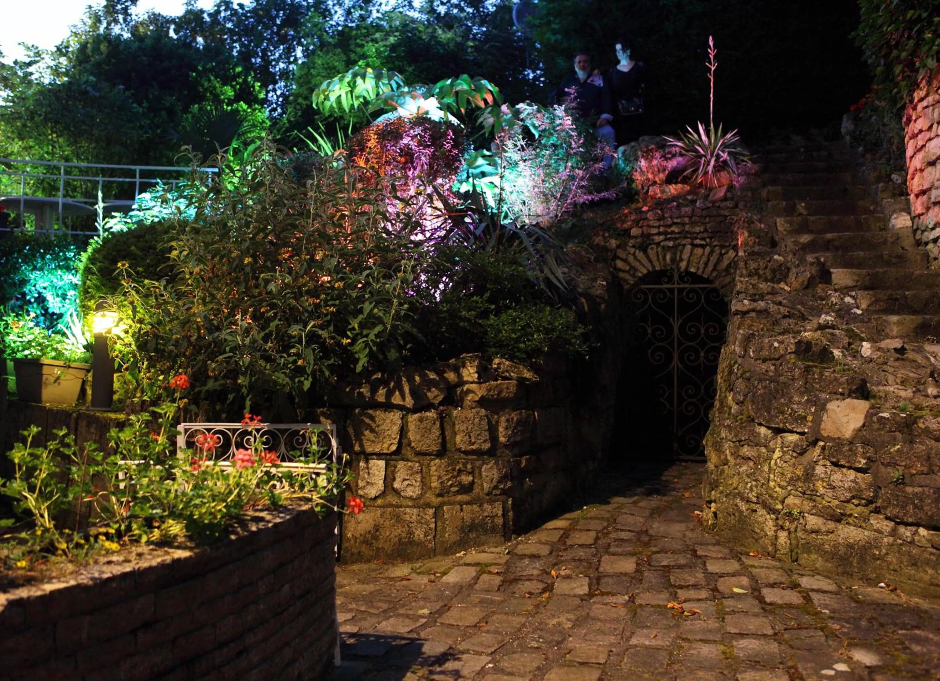 Garden in Hôtel la Scala