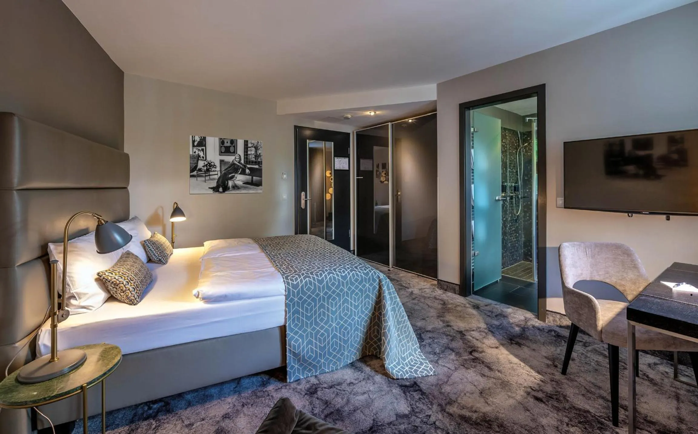 Bed in Hotel du Nord, Hamburg-Volksdorf