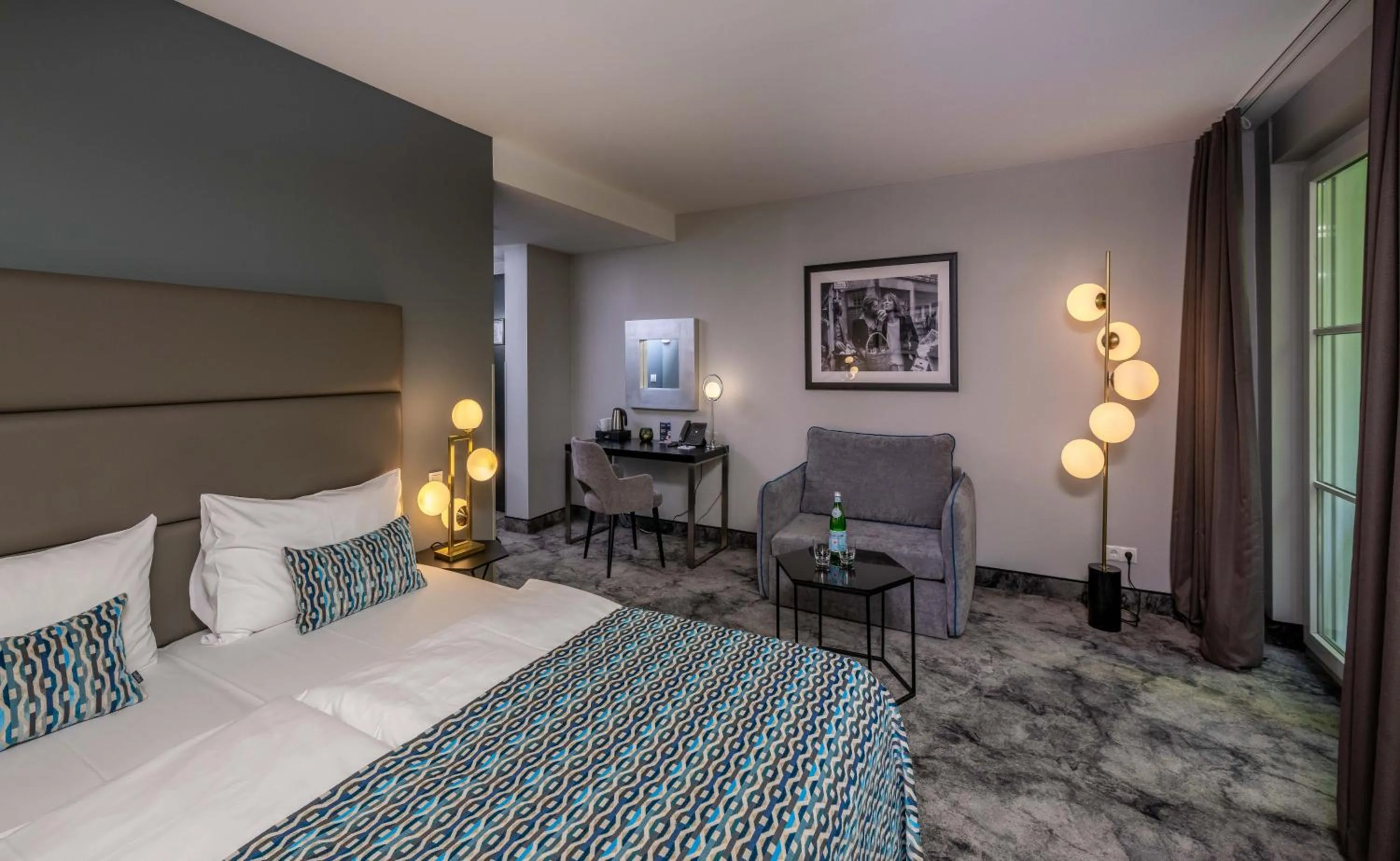 Bed in Hotel du Nord, Hamburg-Volksdorf