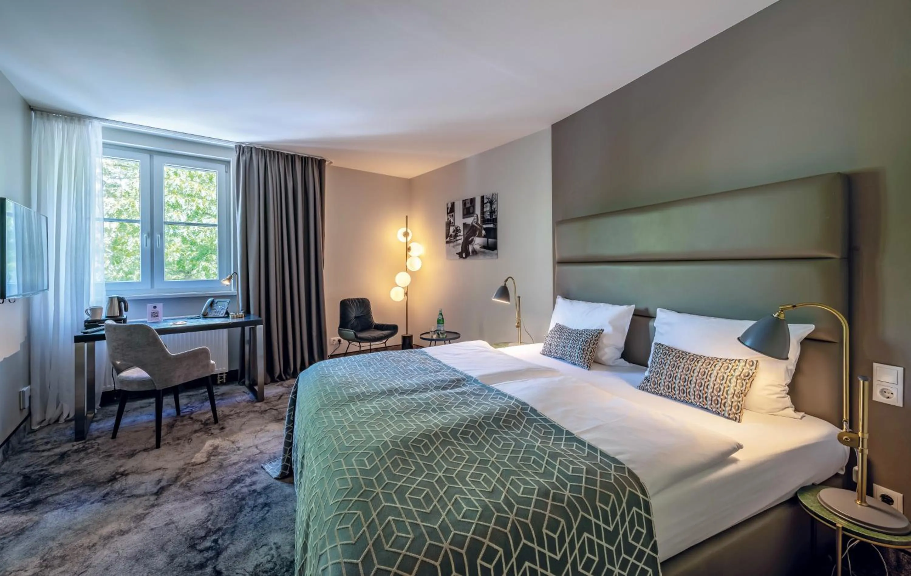 Bed in Hotel du Nord, Hamburg-Volksdorf