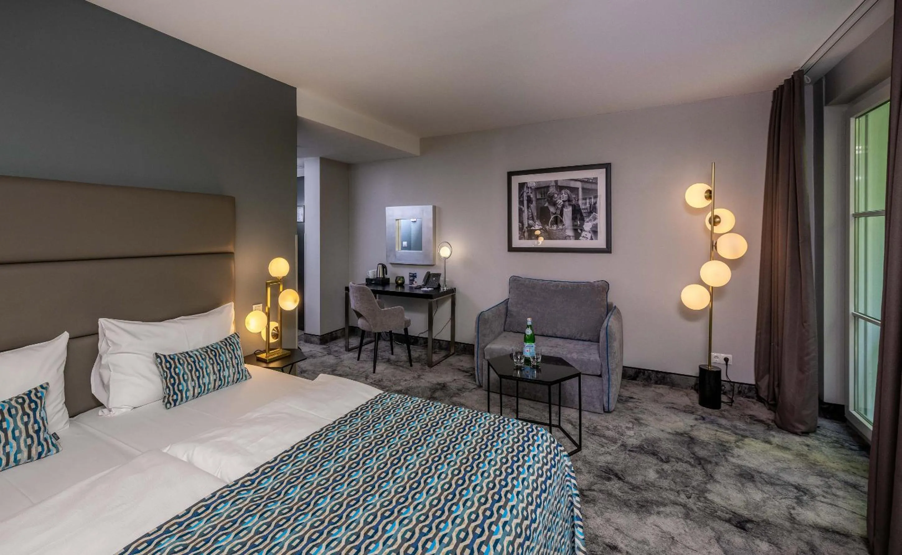 Bed in Hotel du Nord, Hamburg-Volksdorf