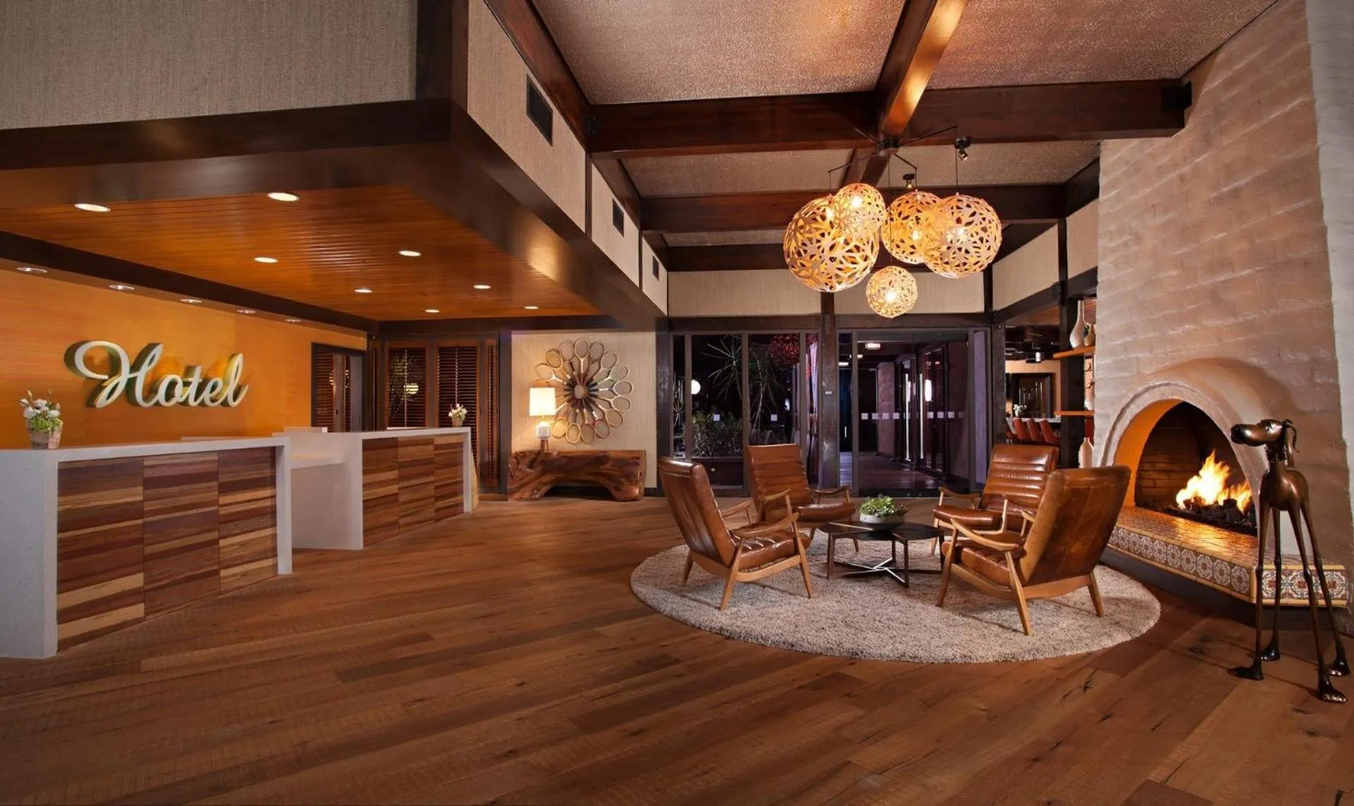 Lobby or reception in The Garland