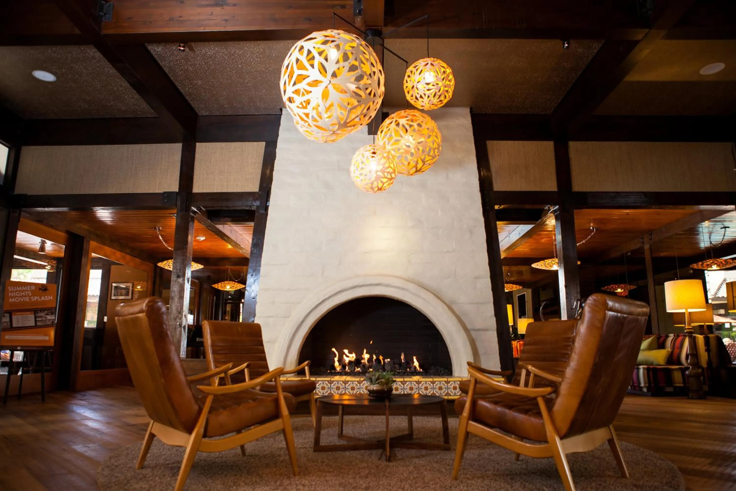 Communal lounge/ TV room in The Garland