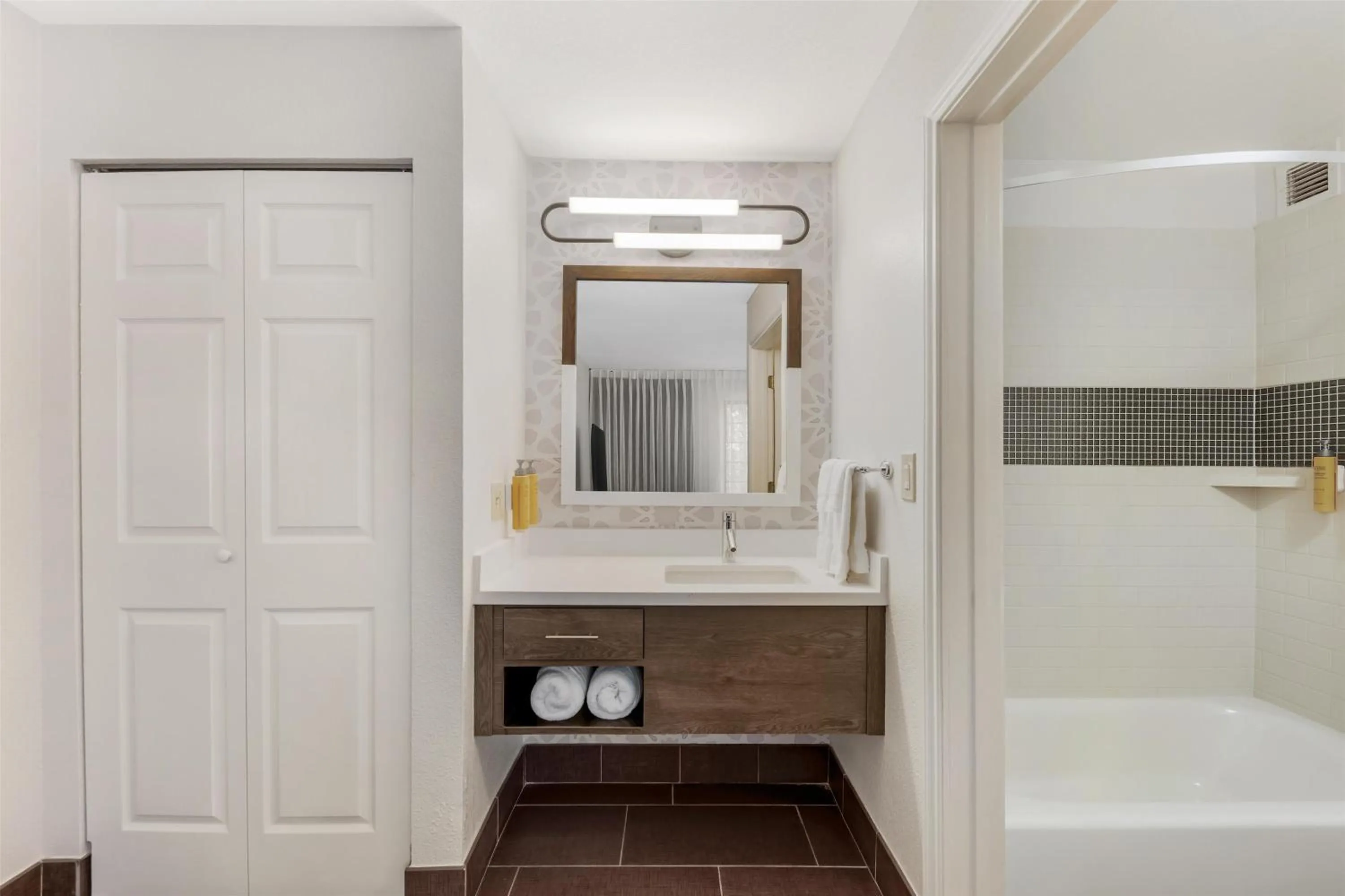 Bathroom in Sonesta ES Suites Austin The Domain Area - Newly Renovated