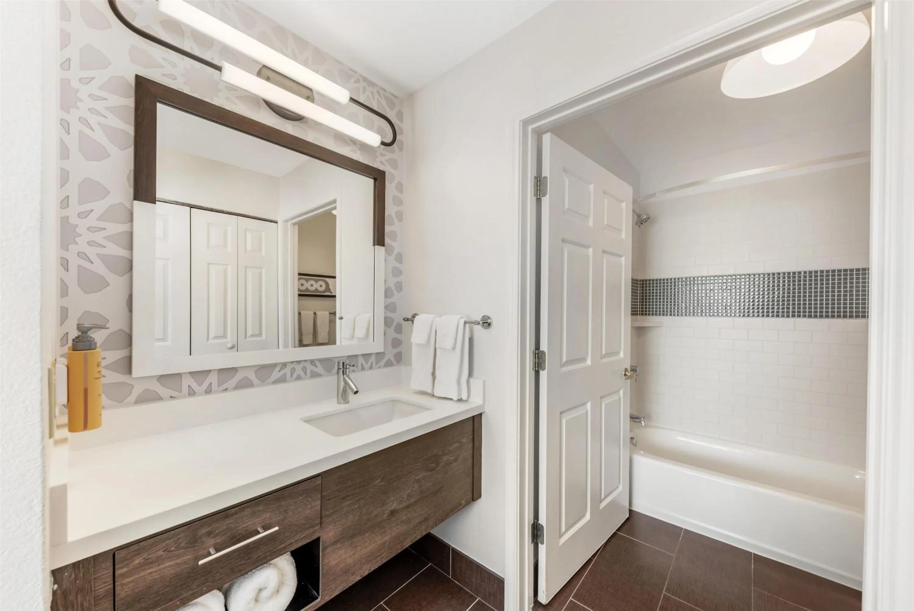 Bathroom in Sonesta ES Suites Austin The Domain Area - Newly Renovated