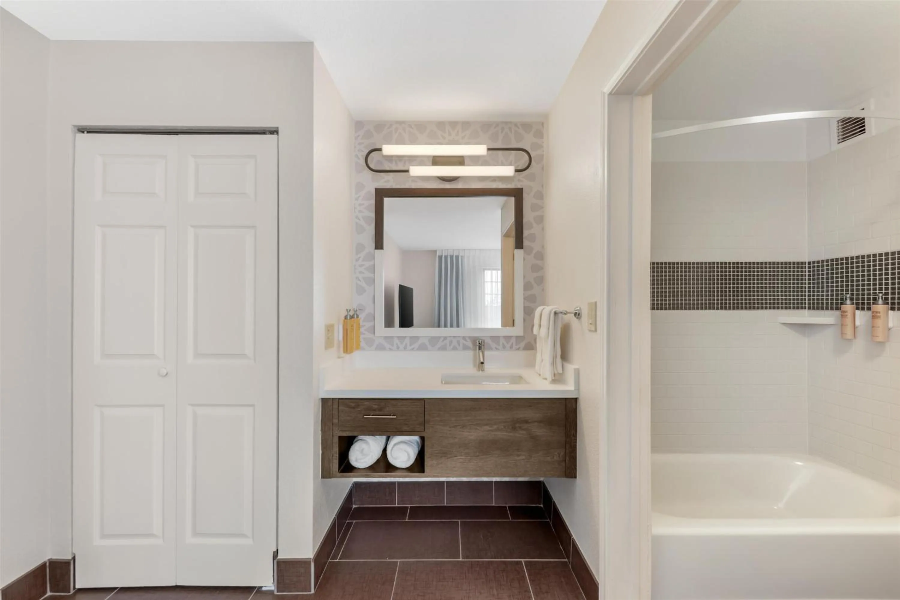 Bathroom in Sonesta ES Suites Austin The Domain Area - Newly Renovated