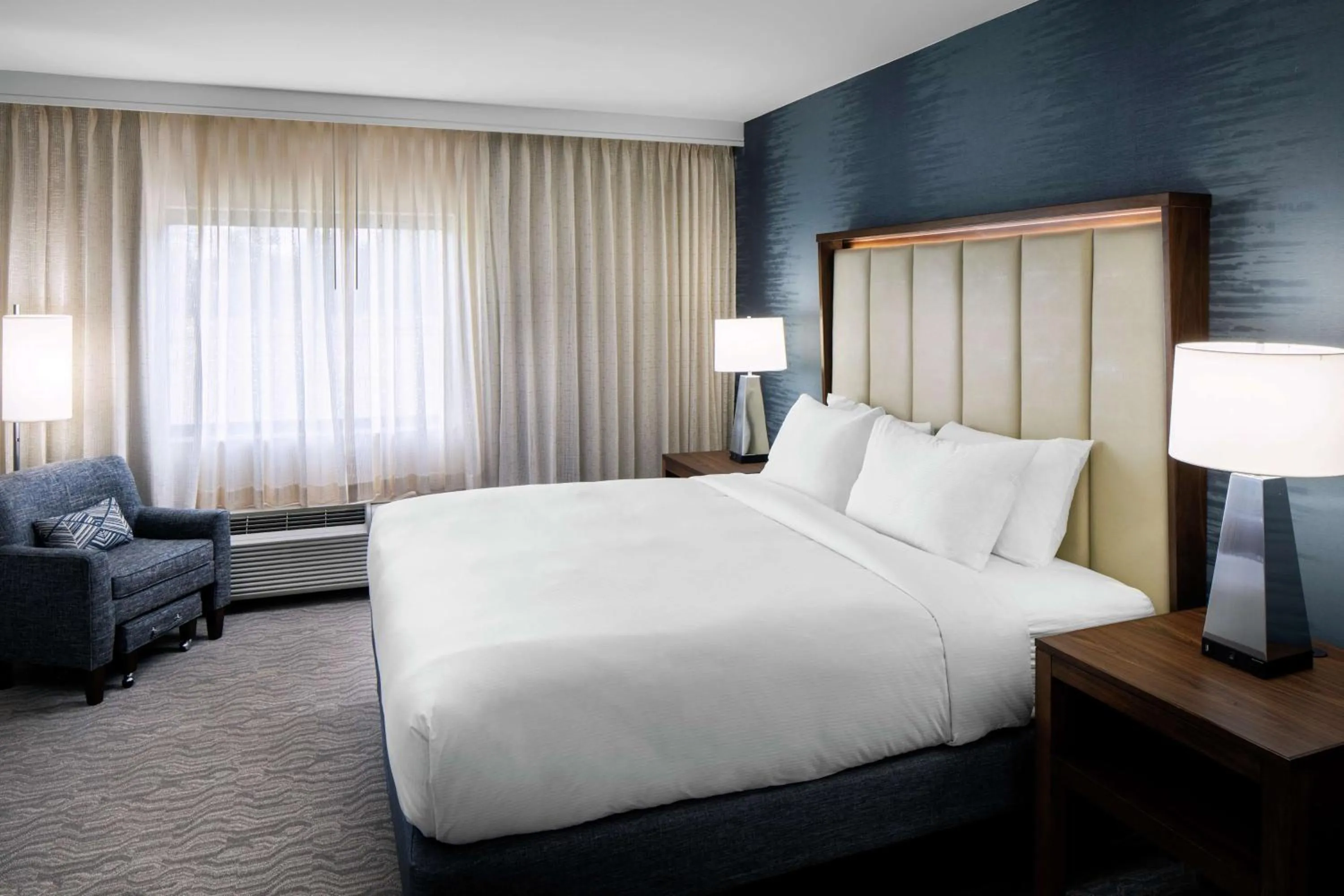 Bed in DoubleTree by Hilton Nashua