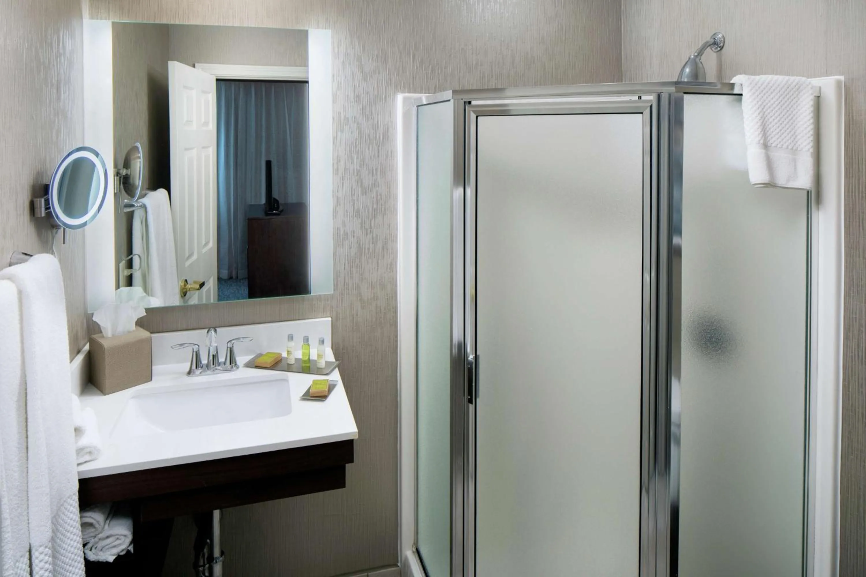 Bathroom in DoubleTree by Hilton Nashua