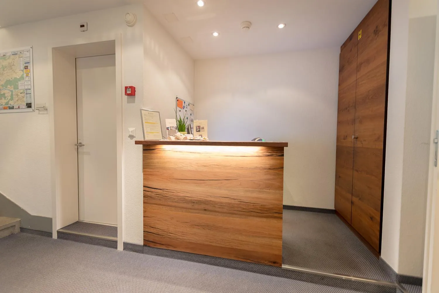 Lobby or reception in Hotel Bären