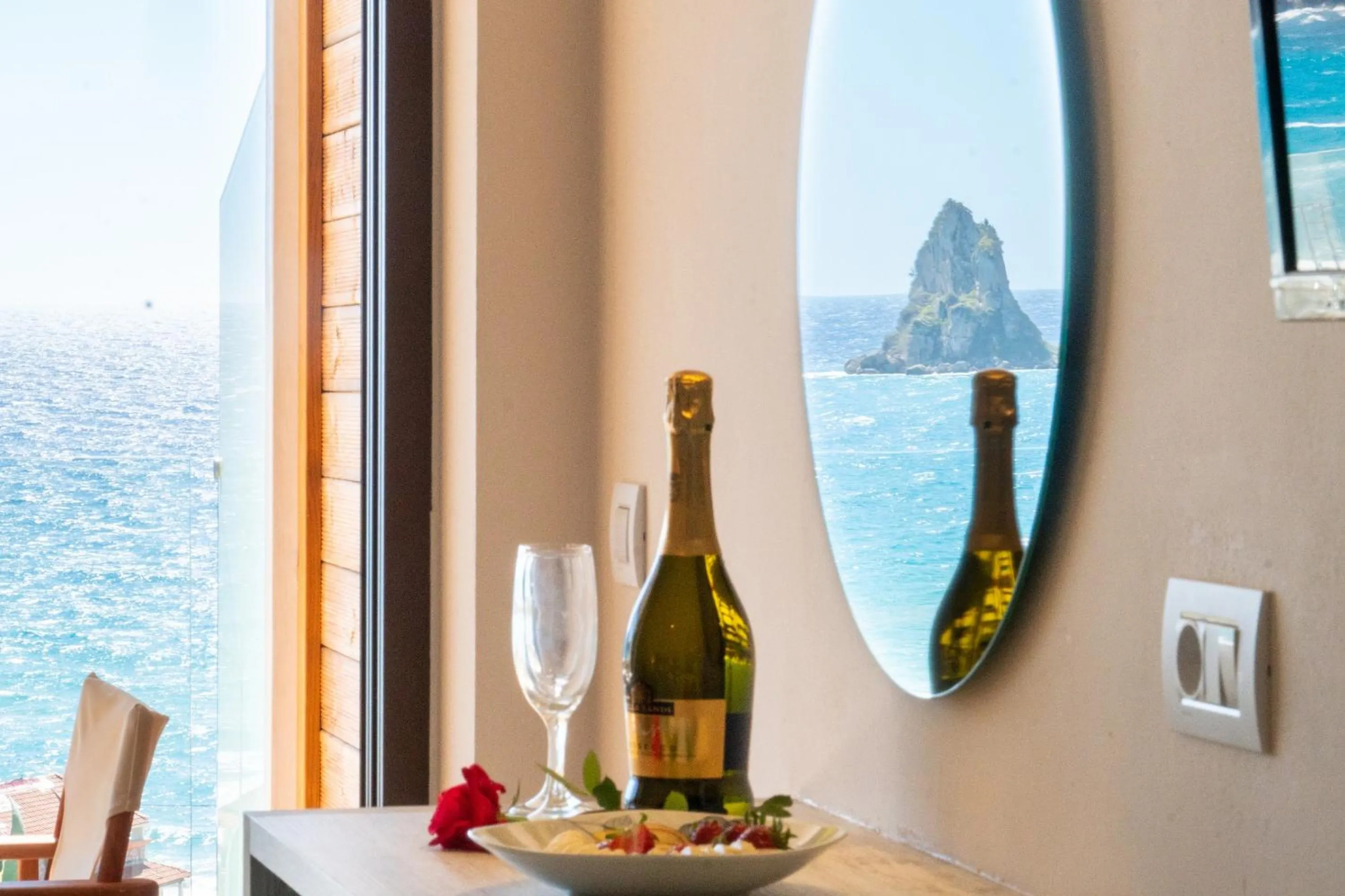 Natural landscape in Lido Paradise Apartments Corfu