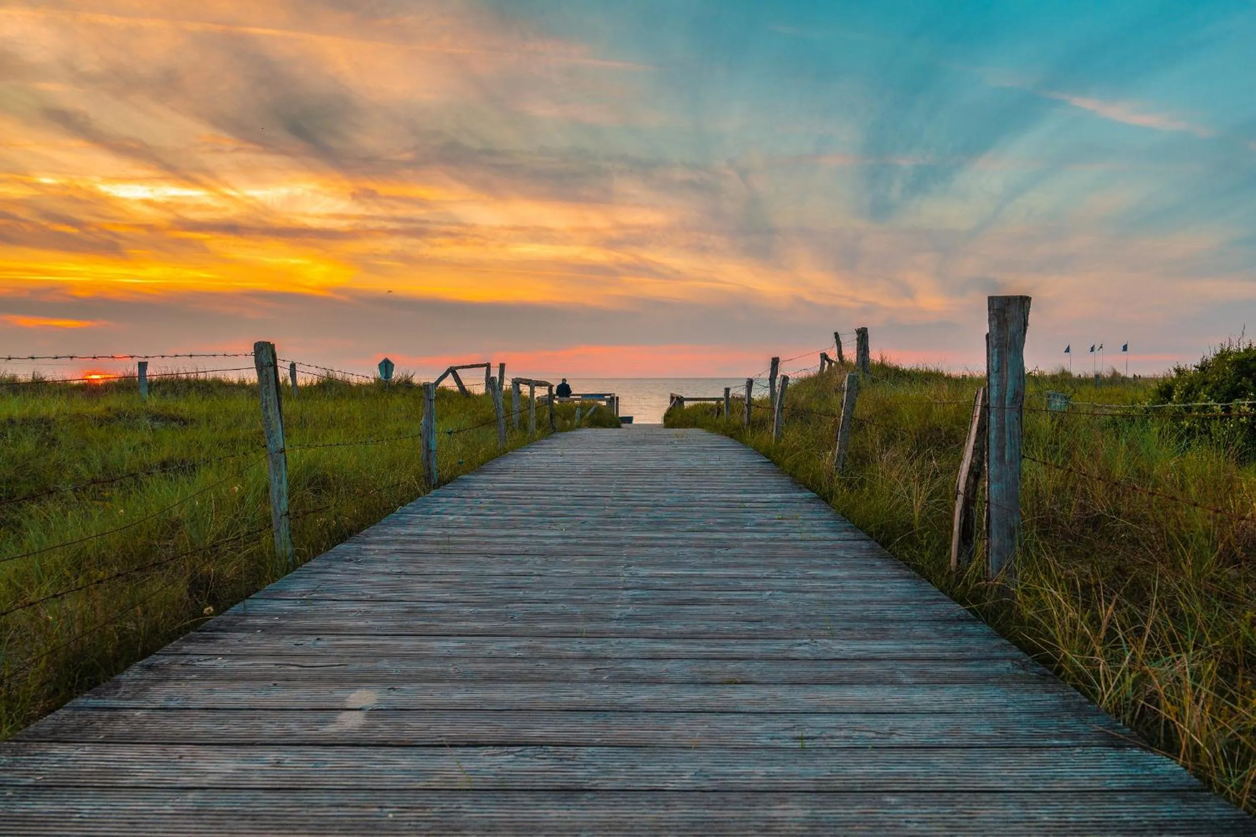 Sunset in Ferien- und Freizeitpark Weissenhäuser Strand