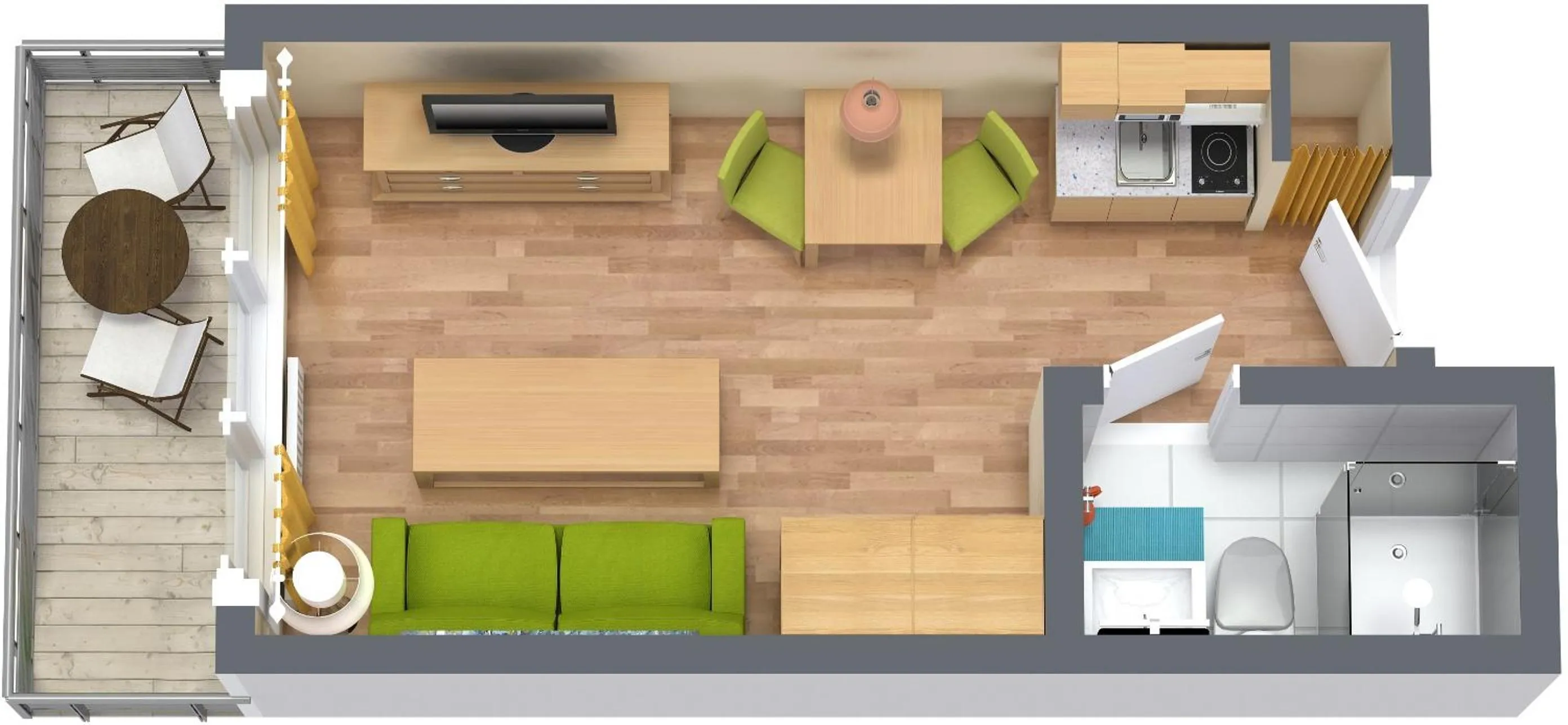 Floor plan in Ferien- und Freizeitpark Weissenhäuser Strand