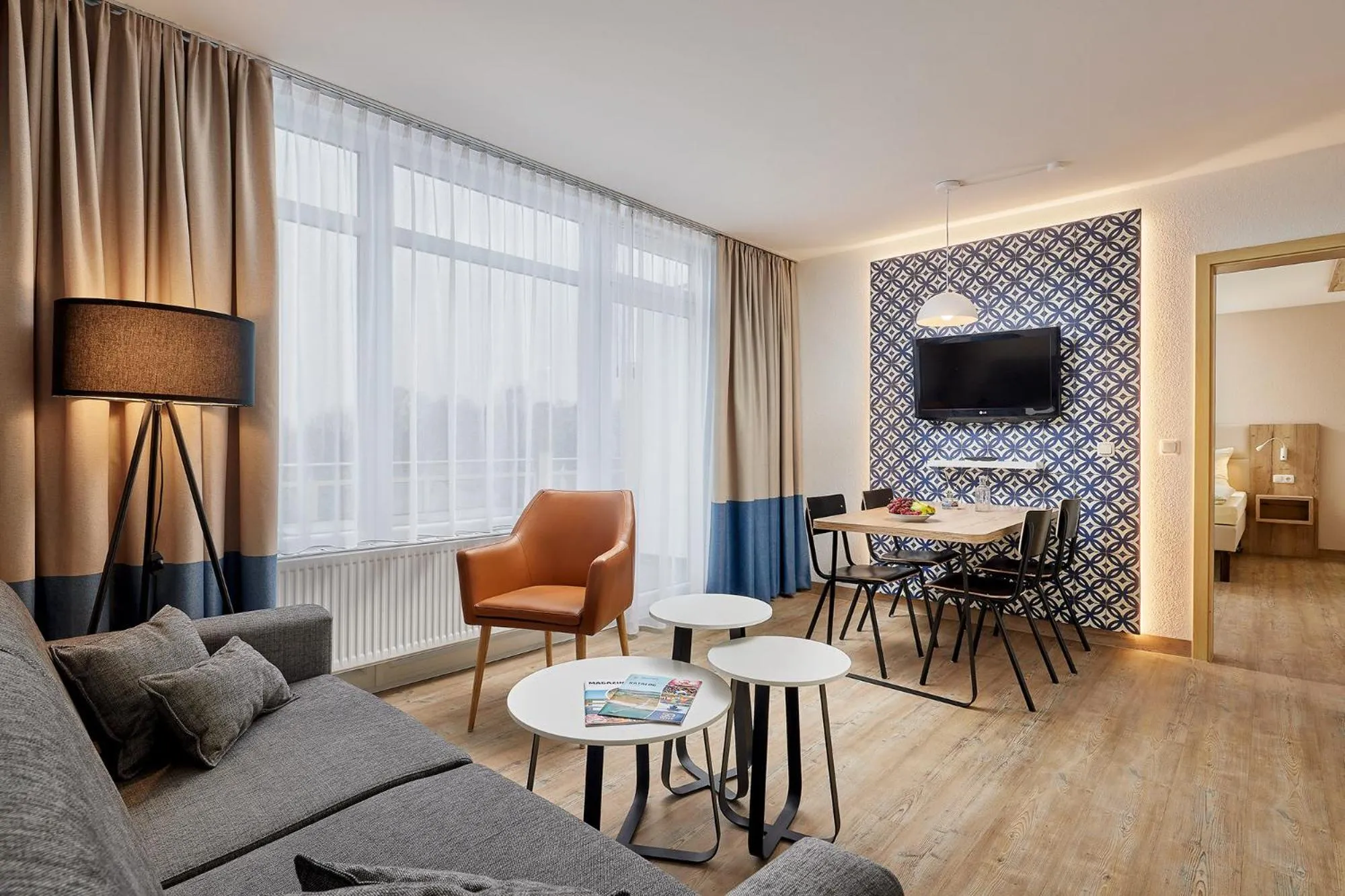 Living room in Ferien- und Freizeitpark Weissenhäuser Strand