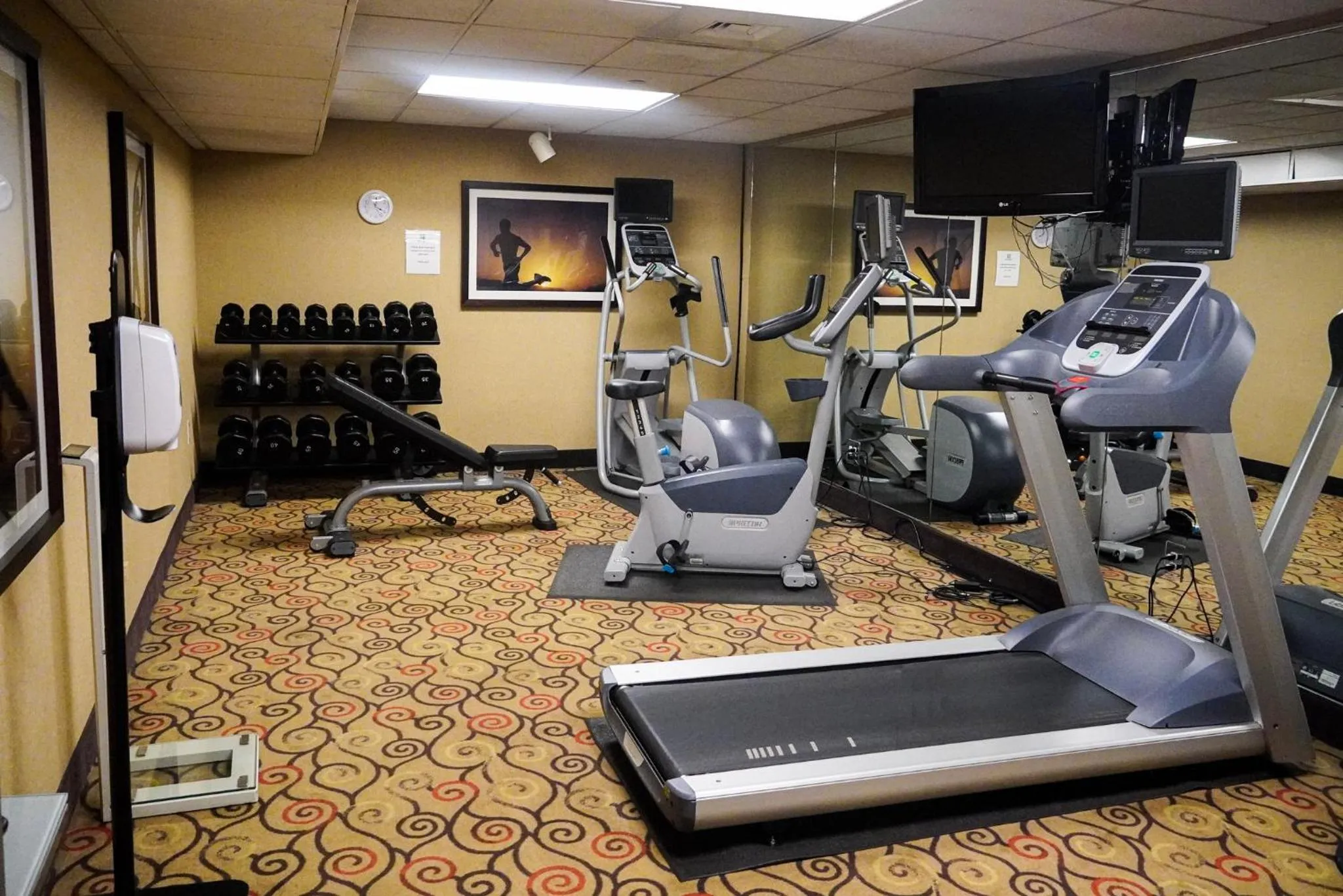 Fitness centre/facilities in Holiday Inn Portsmouth by IHG