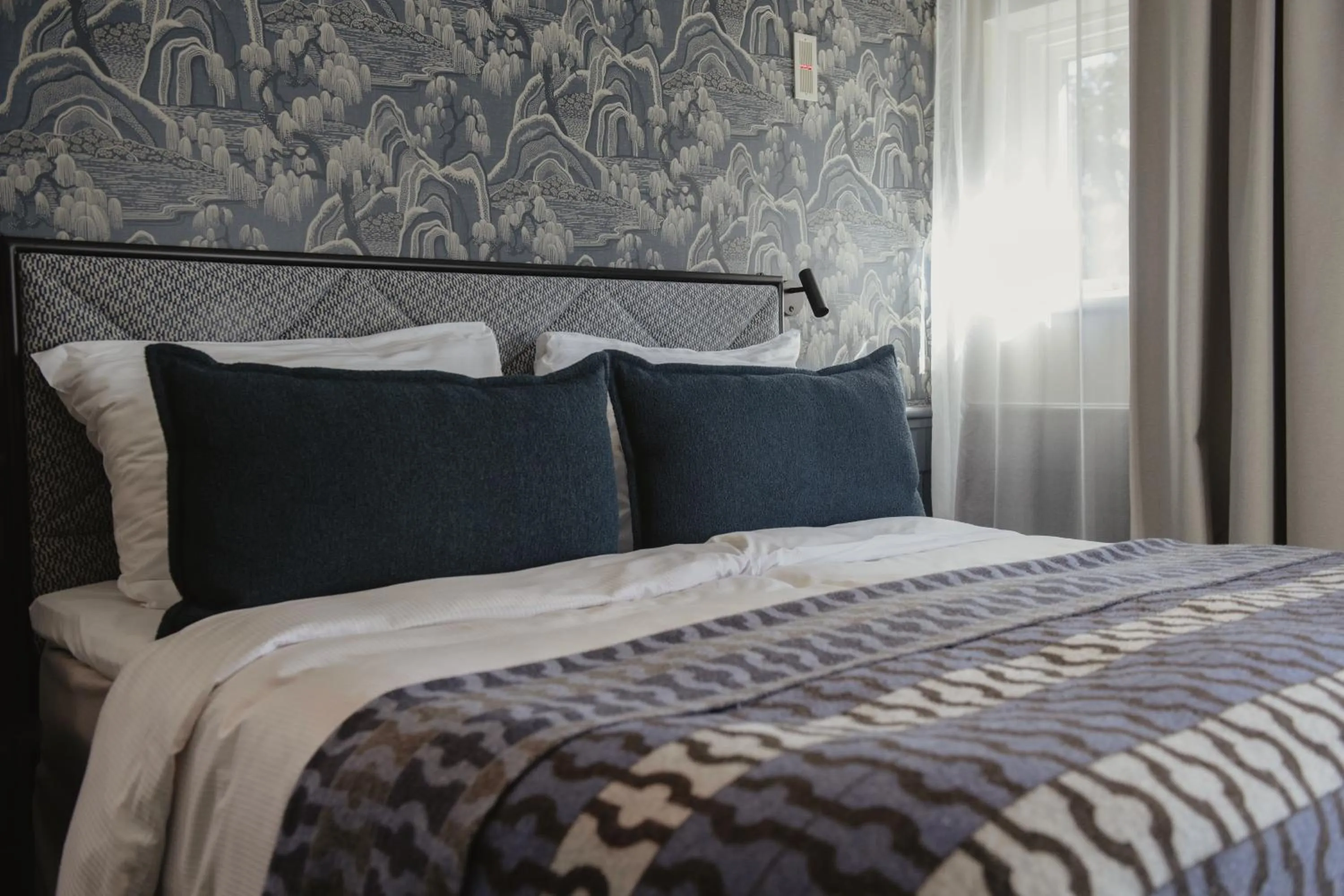 Bed in Home Hotel Kompaniet