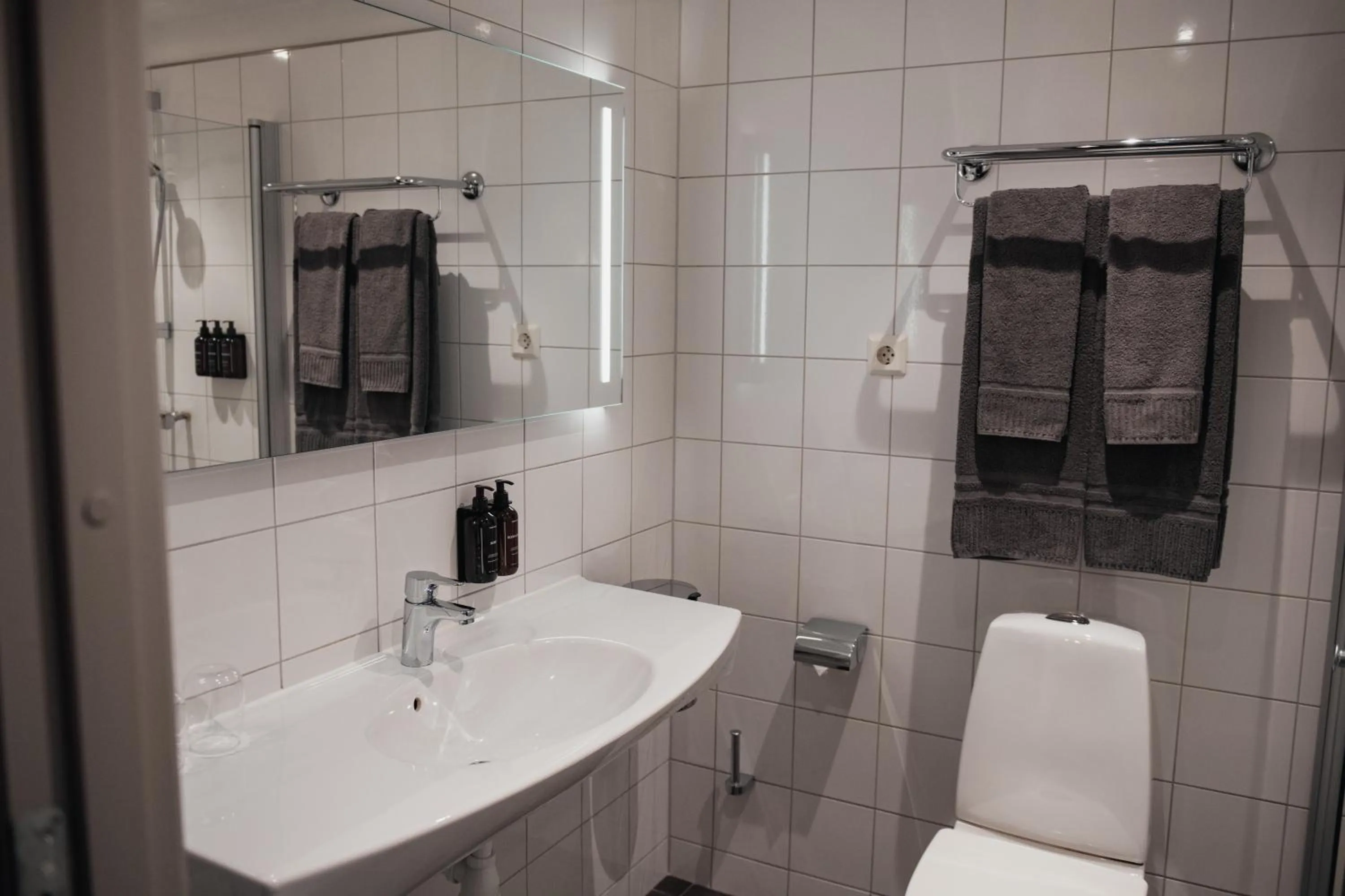 Bathroom in Home Hotel Kompaniet