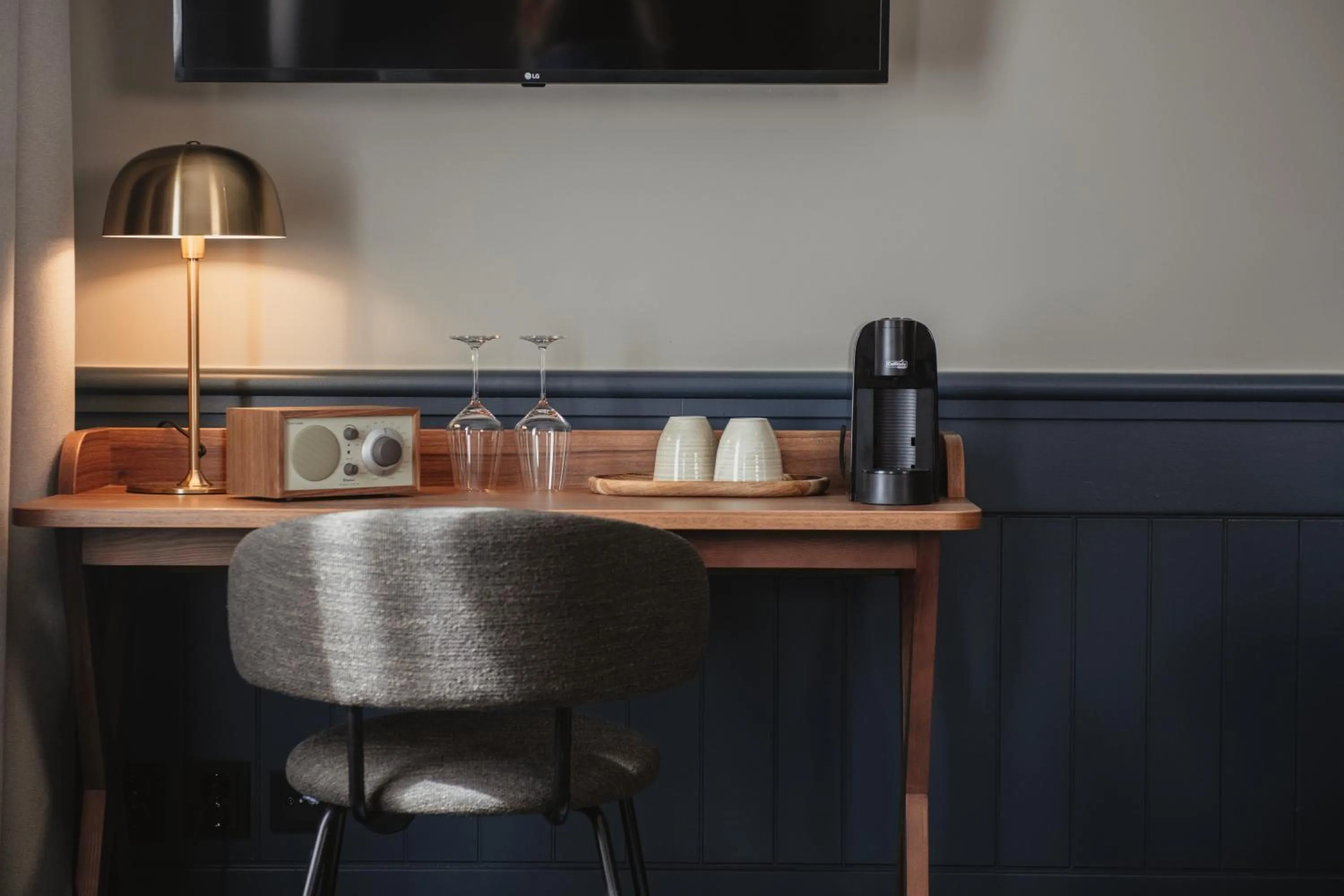 Coffee/tea facilities in Home Hotel Kompaniet