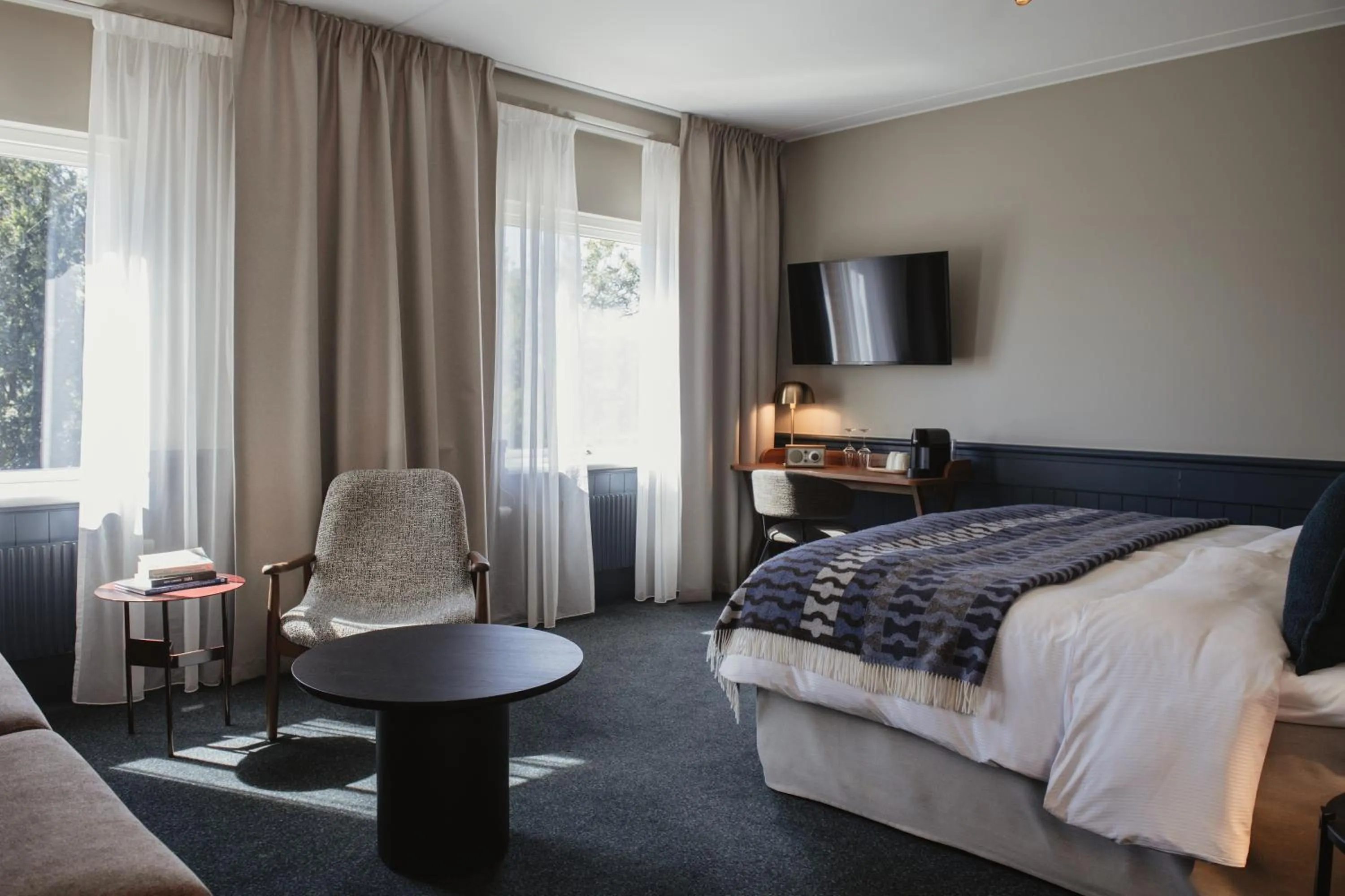 Bed in Home Hotel Kompaniet