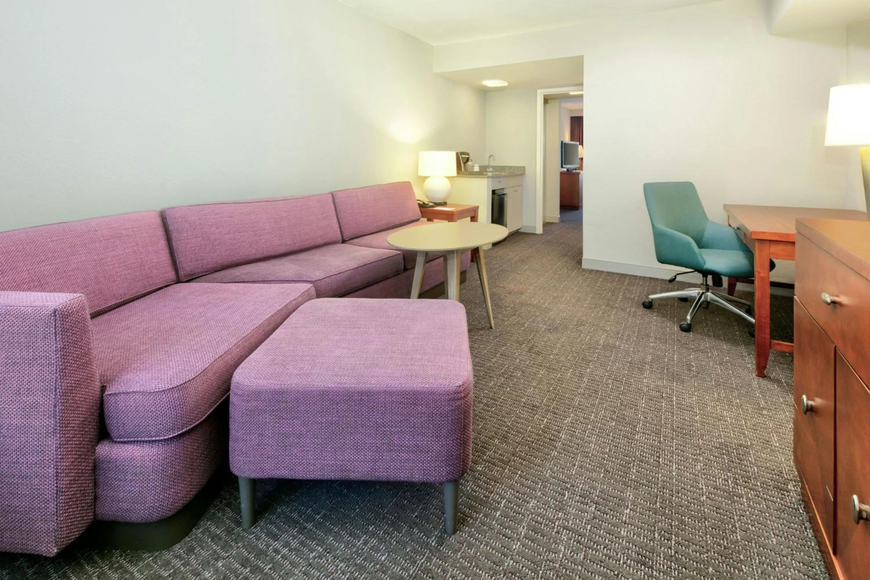 Living room in The Lamar