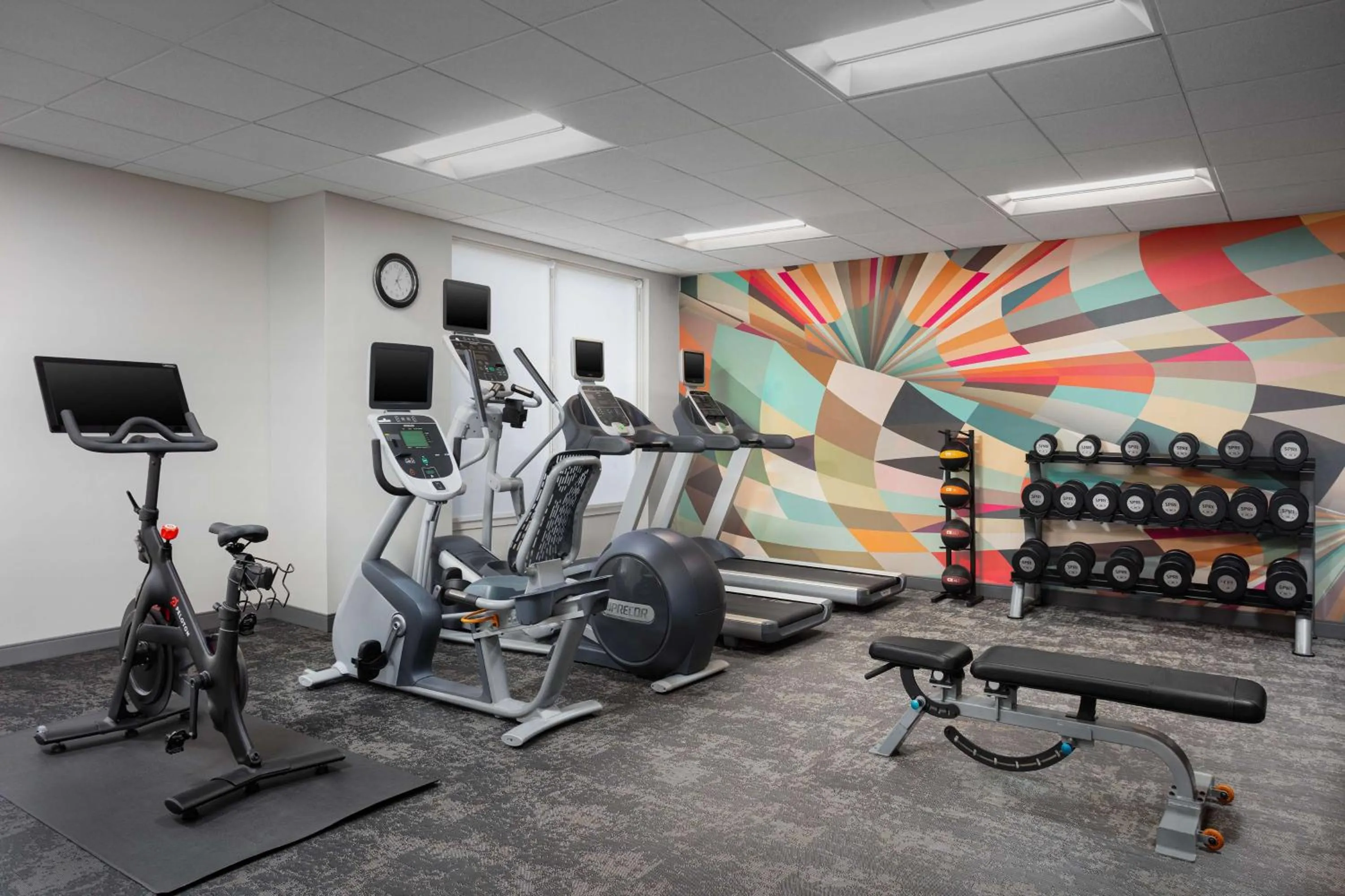 Fitness centre/facilities in Hilton Garden Inn Tuscaloosa