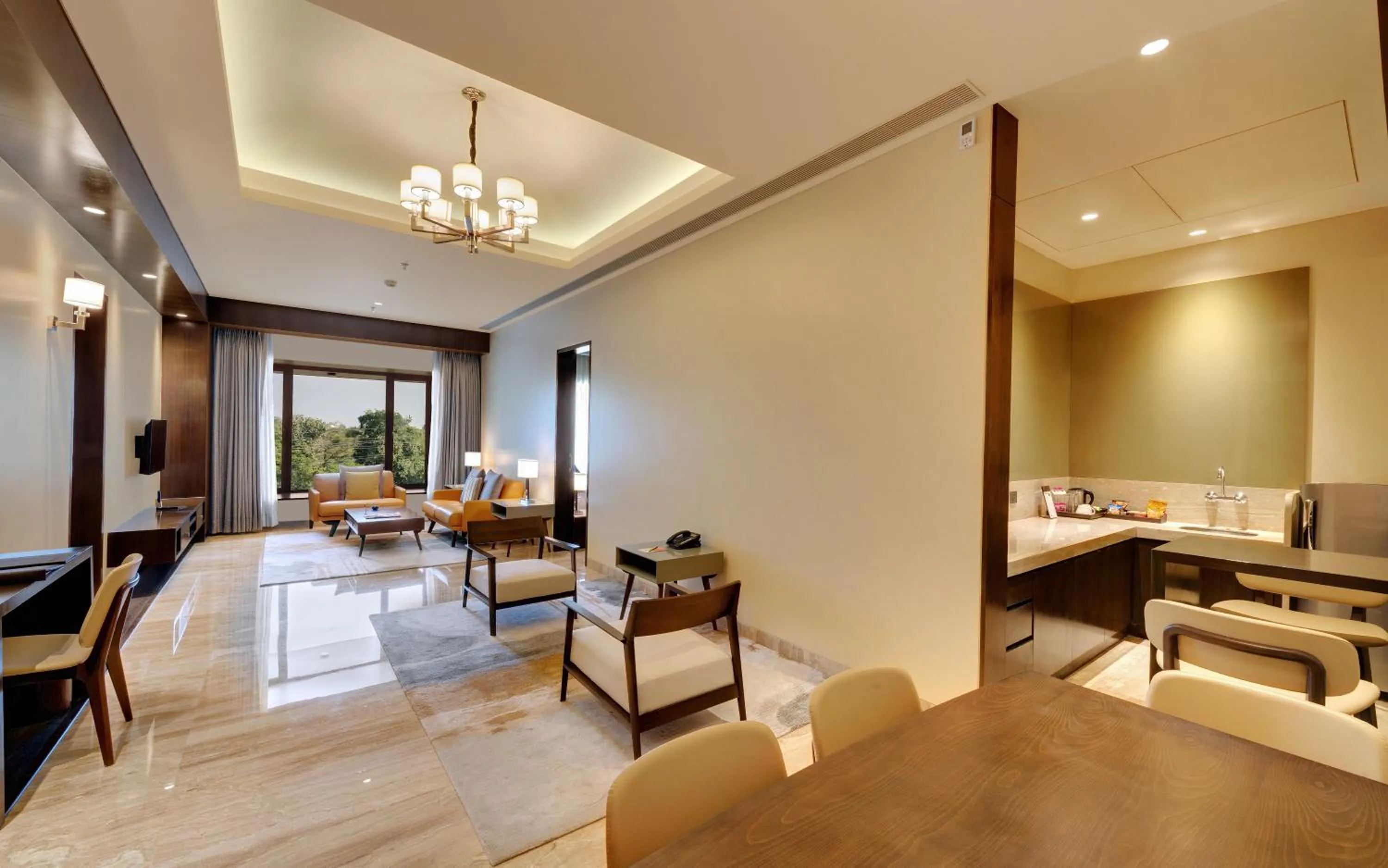 Living room in Iscon The Fern Resort & Spa, Bhavnagar