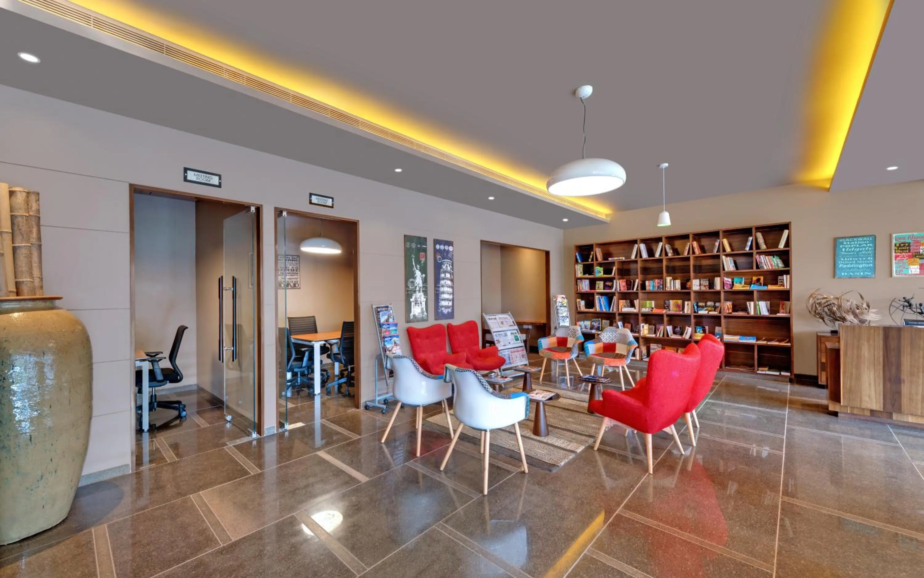 Library in Iscon The Fern Resort & Spa, Bhavnagar