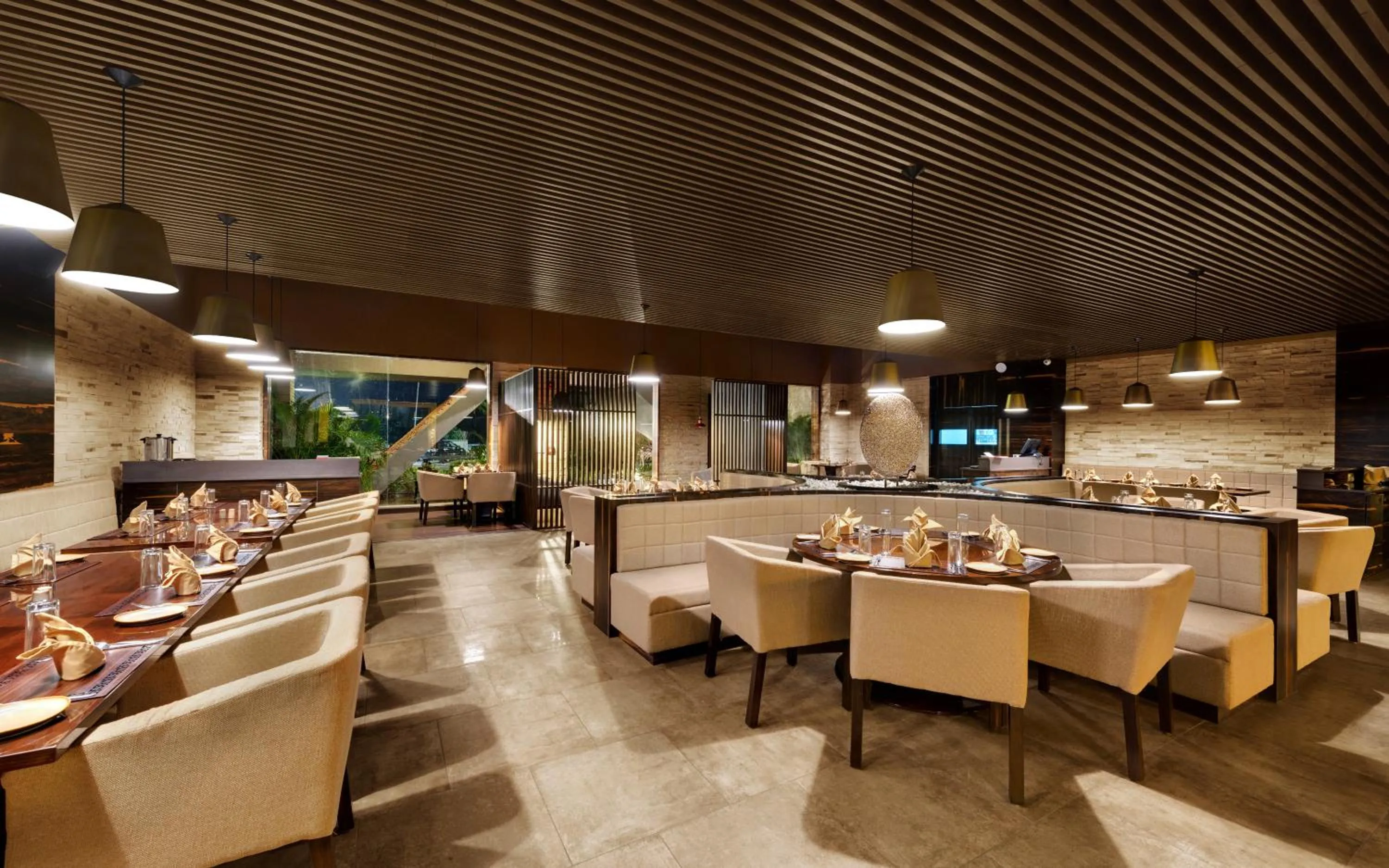 Restaurant/places to eat in Iscon The Fern Resort & Spa, Bhavnagar