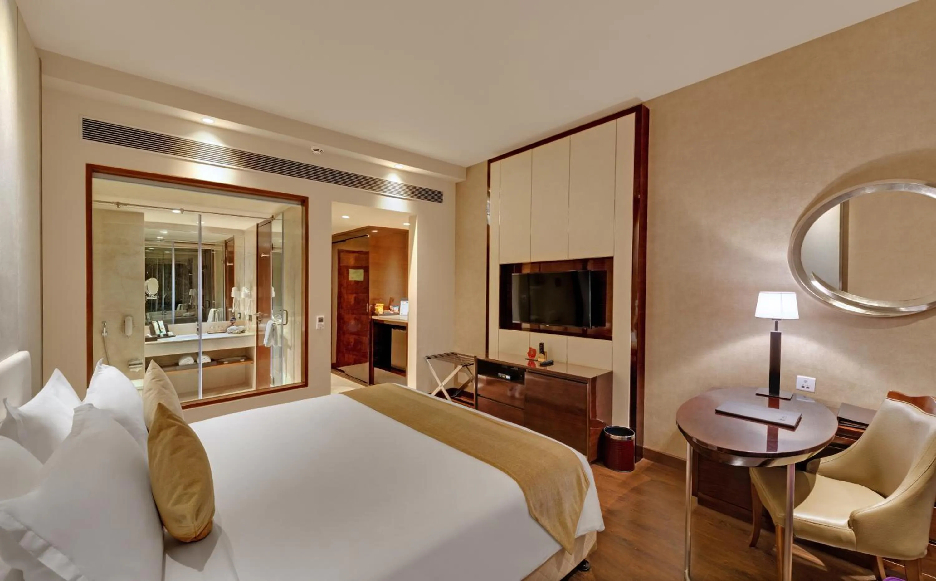 Photo of the whole room, Bed in Iscon The Fern Resort & Spa, Bhavnagar