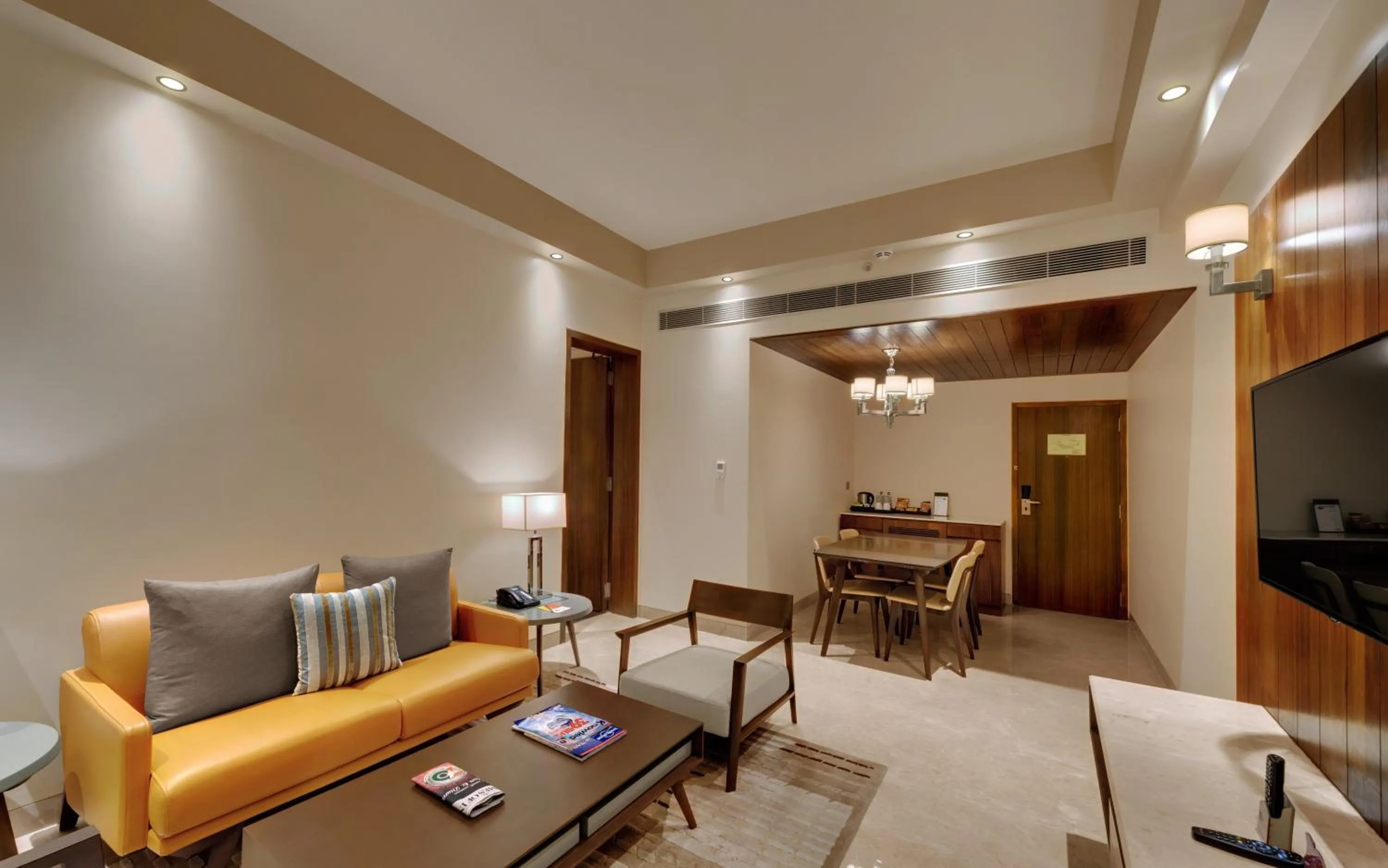 Dining area in Iscon The Fern Resort & Spa, Bhavnagar