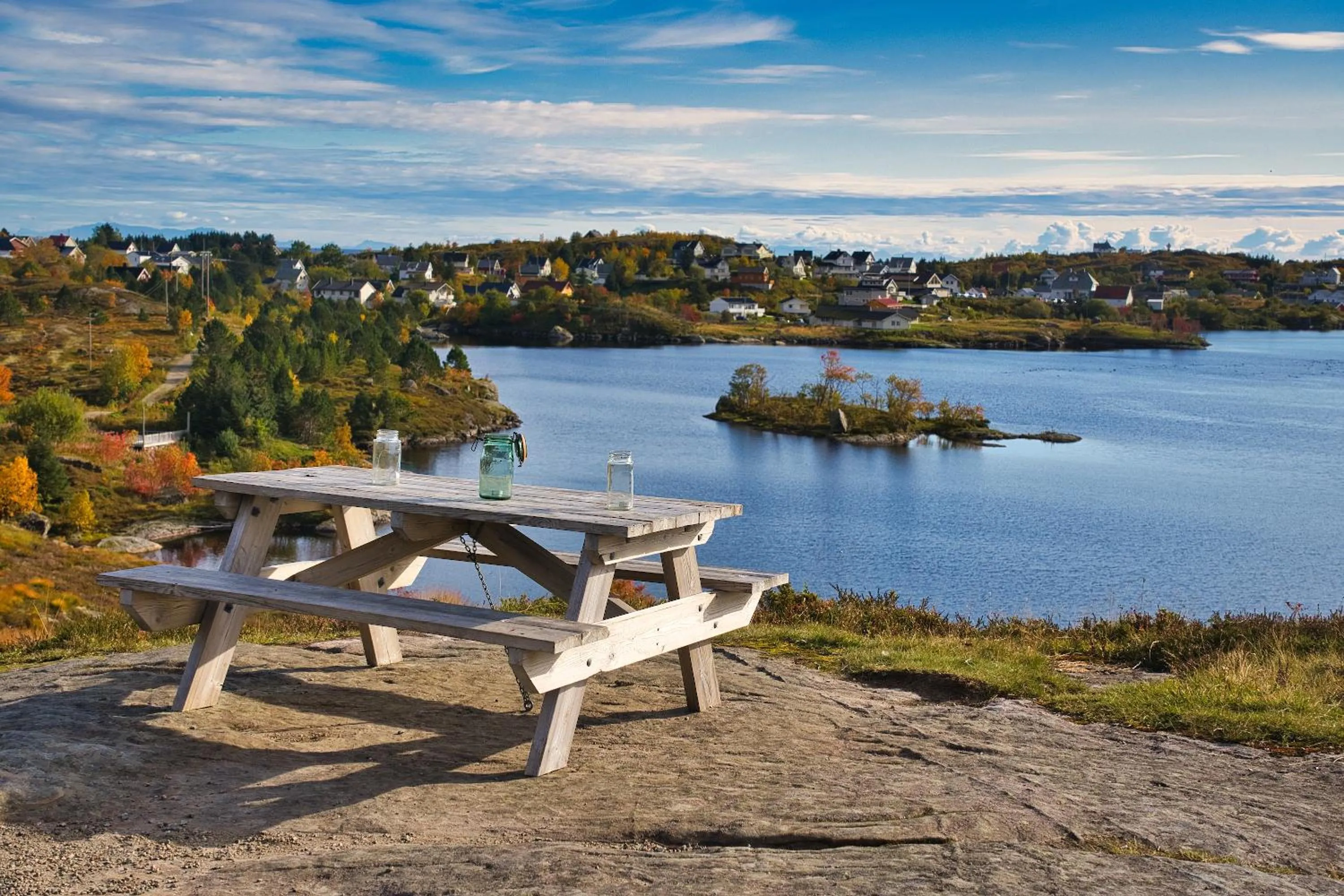 Lake view in Lofoten Planet - Boutique Hotel