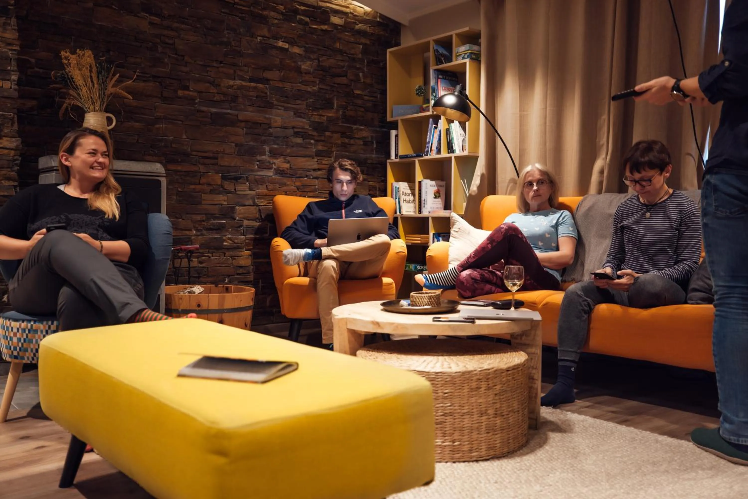 Library in Lofoten Planet - Boutique Hotel