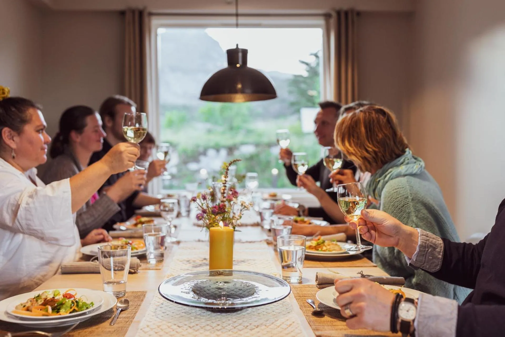 Dining area in Lofoten Planet - Boutique Hotel