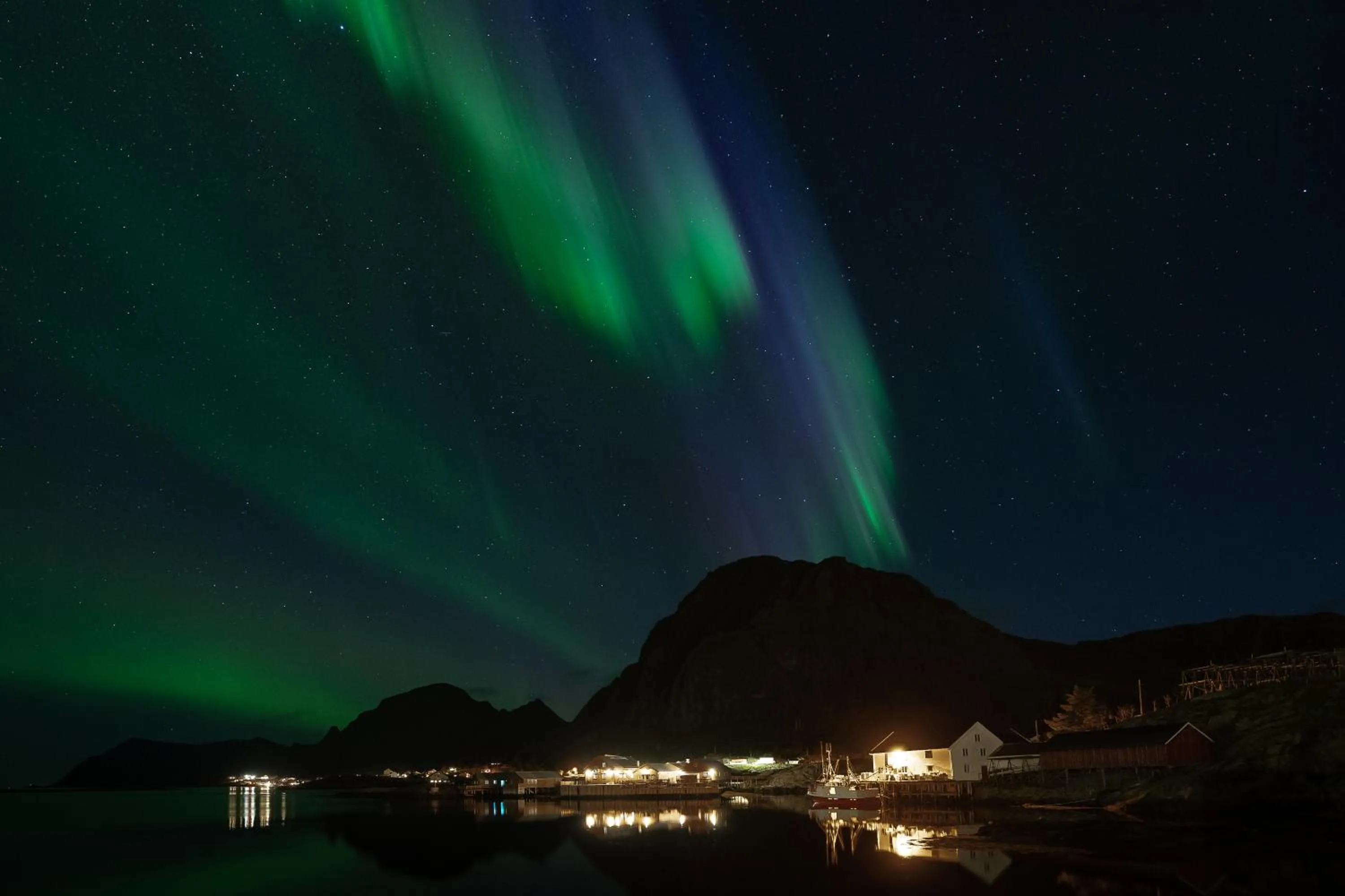 Natural landscape in Lofoten Planet - Boutique Hotel