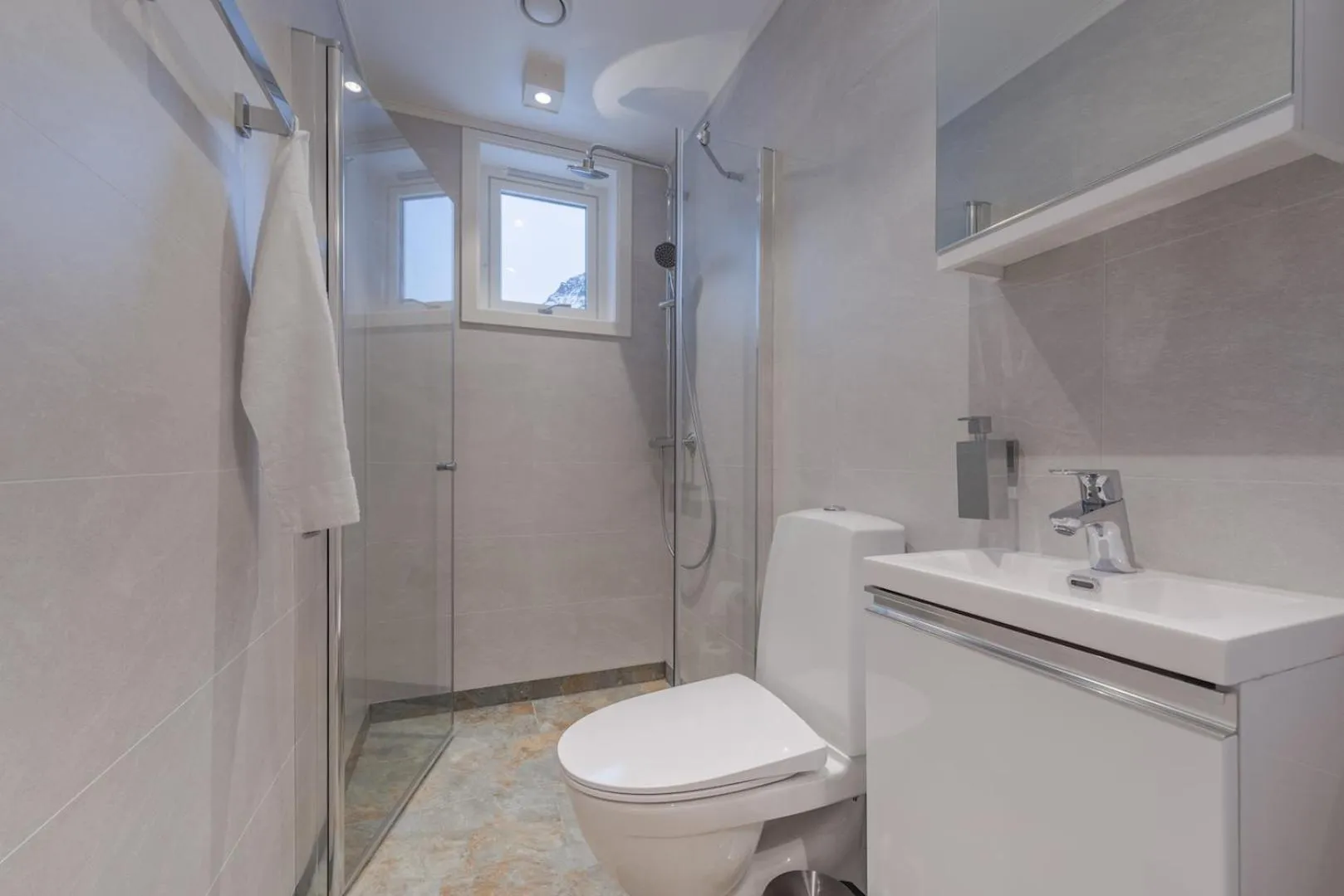 Shower in Lofoten Planet - Boutique Hotel