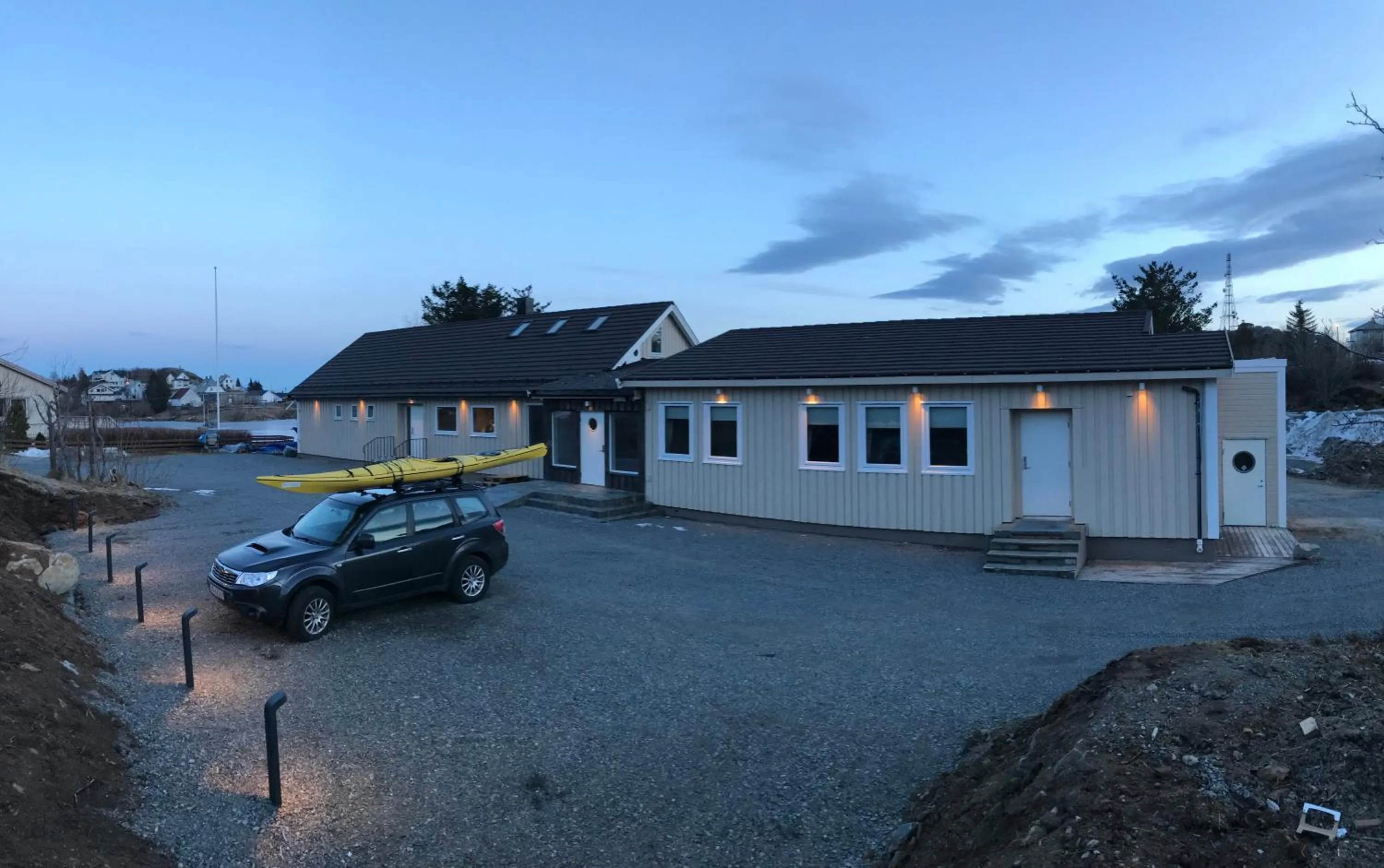 Facade/entrance in Lofoten Planet - Boutique Hotel