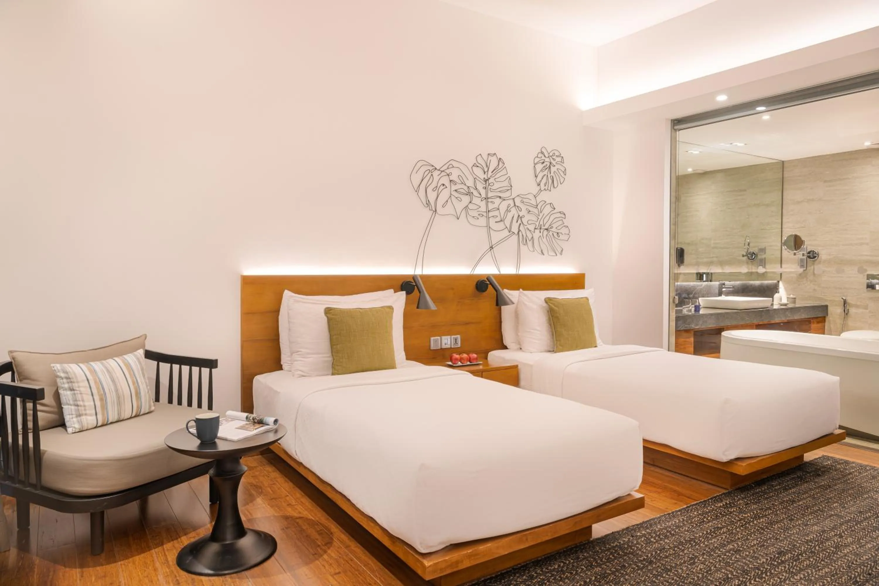 Bed in Jetwing Colombo Seven