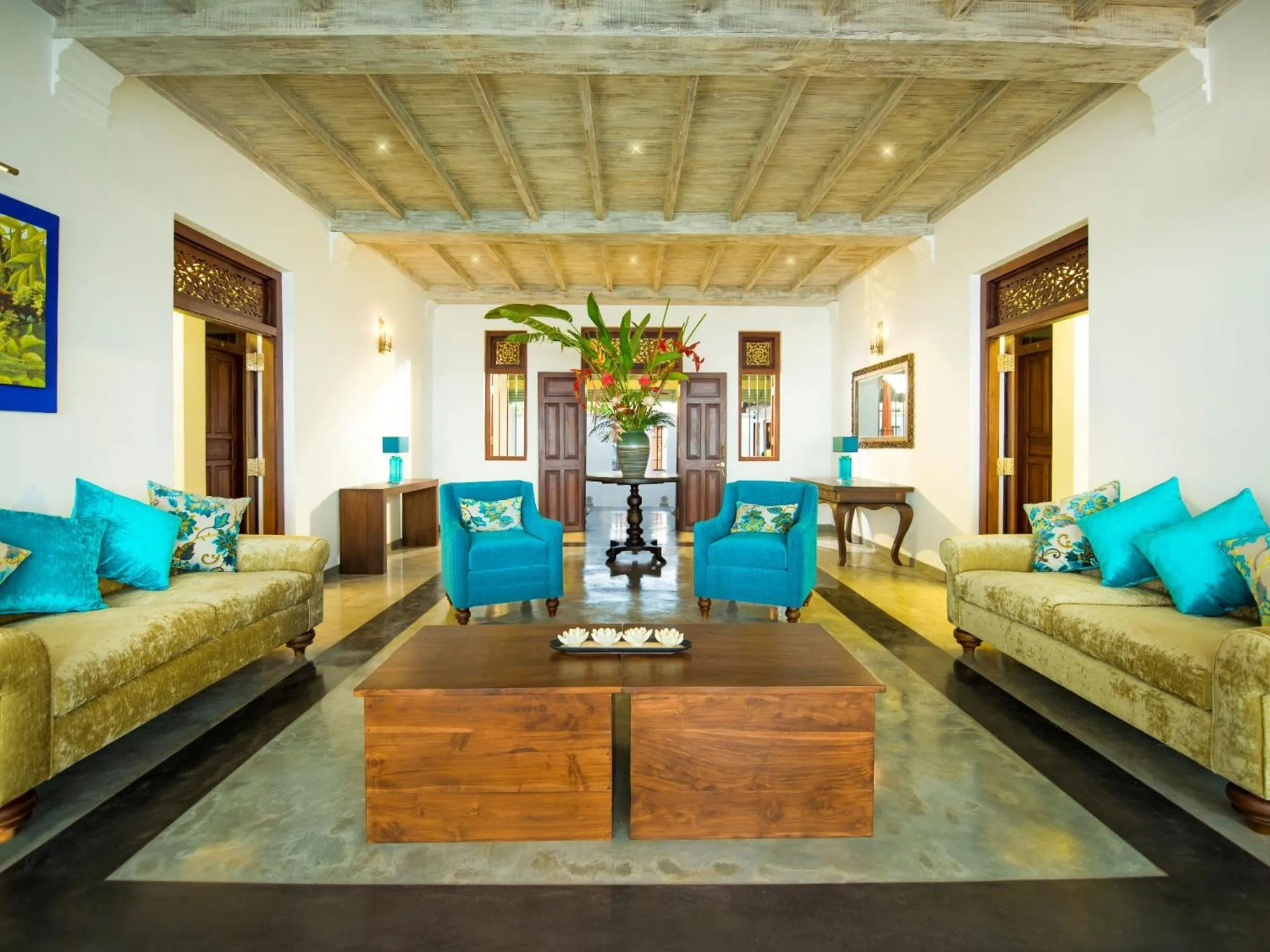 Communal lounge/ TV room in Villa 46